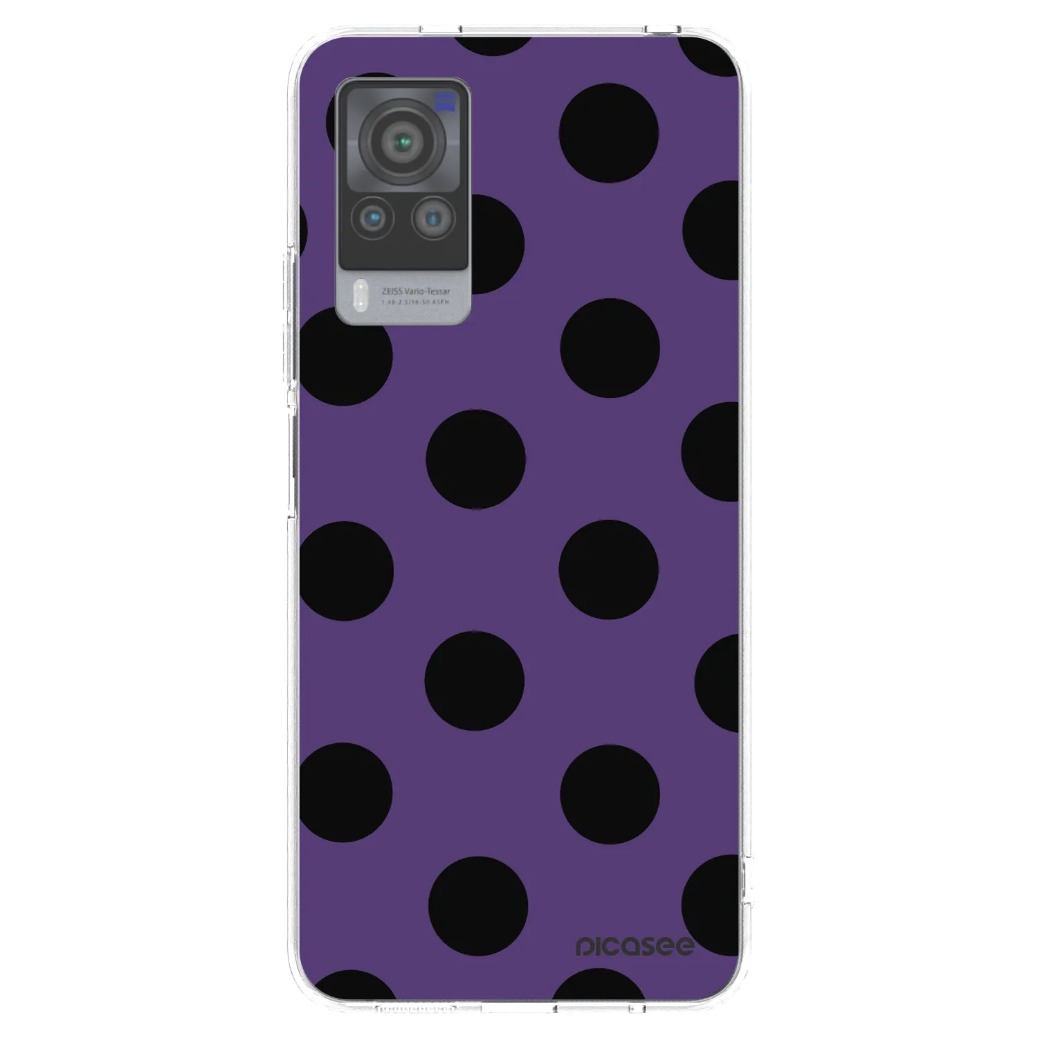 Picasee silikónový prehľadný obal pre Vivo X60 Pro 5G - Big flickers 2