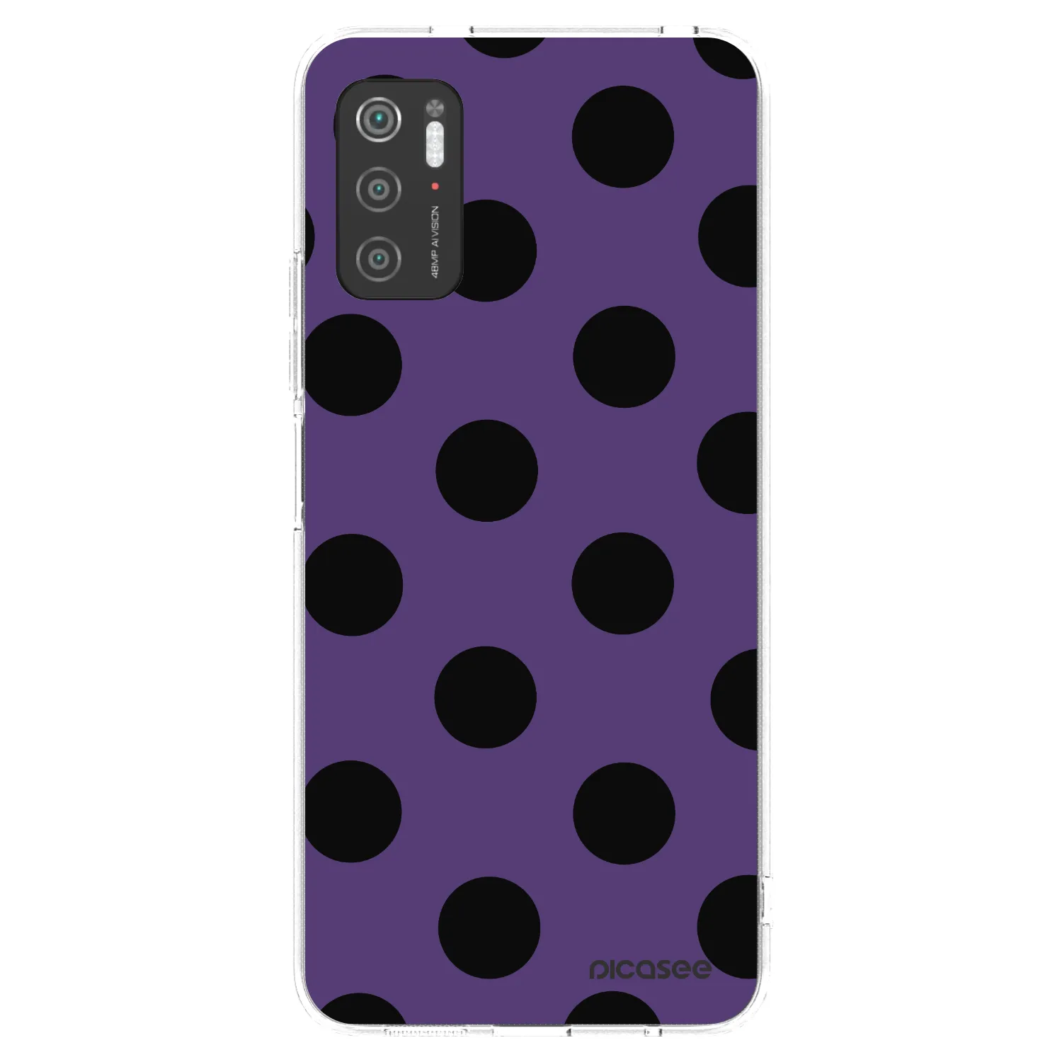 Picasee silikónový prehľadný obal pre Xiaomi Poco M3 Pro 5G - Big flickers 2