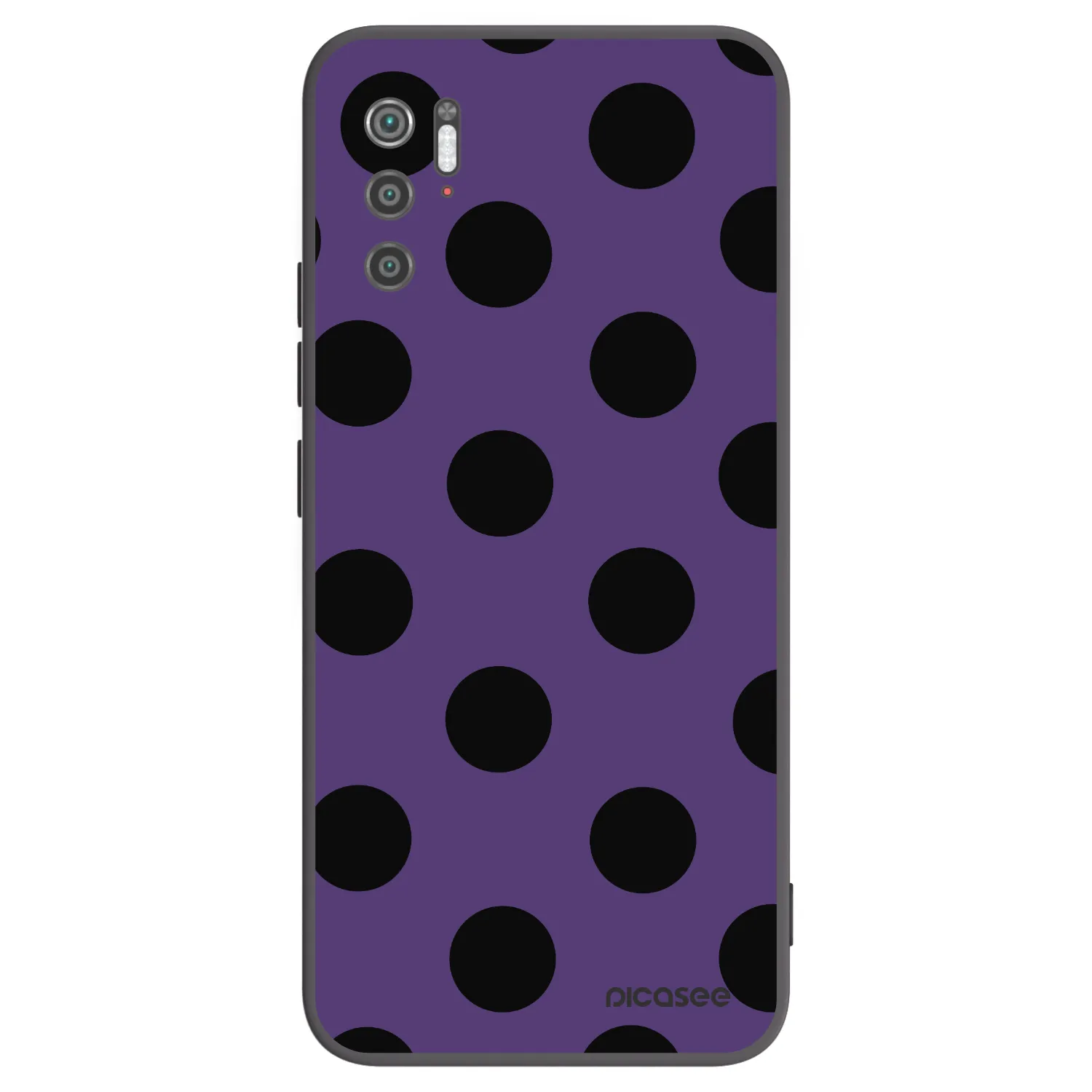 Picasee silikónový čierny obal pre Xiaomi Poco M3 Pro 5G - Big flickers 2