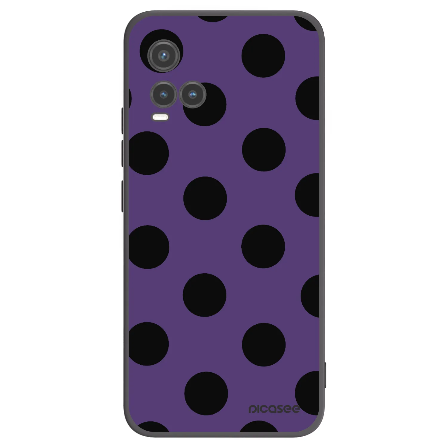 Picasee silikónový čierny obal pre Vivo Y33s - Big flickers 2