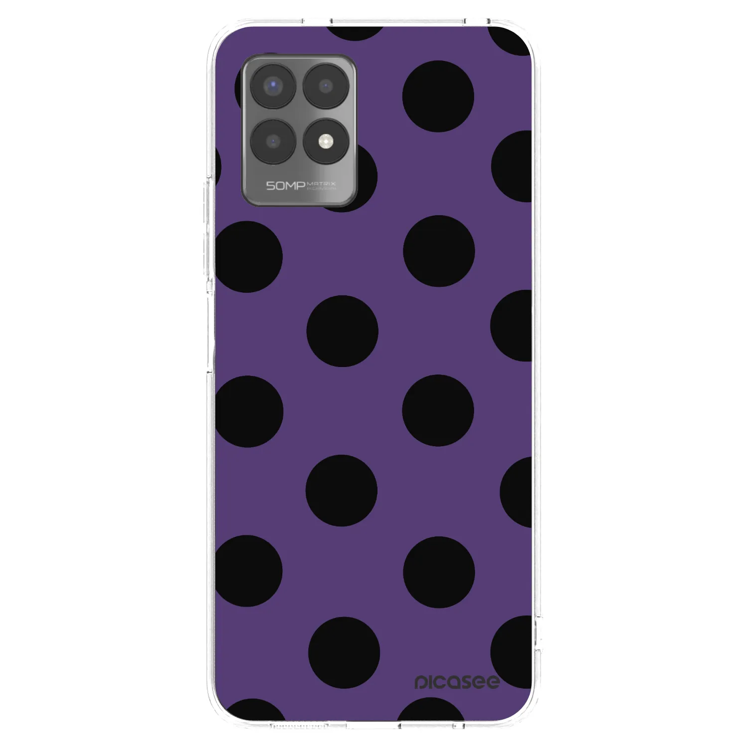 Picasee silikónový prehľadný obal pre Realme 8i - Big flickers 2