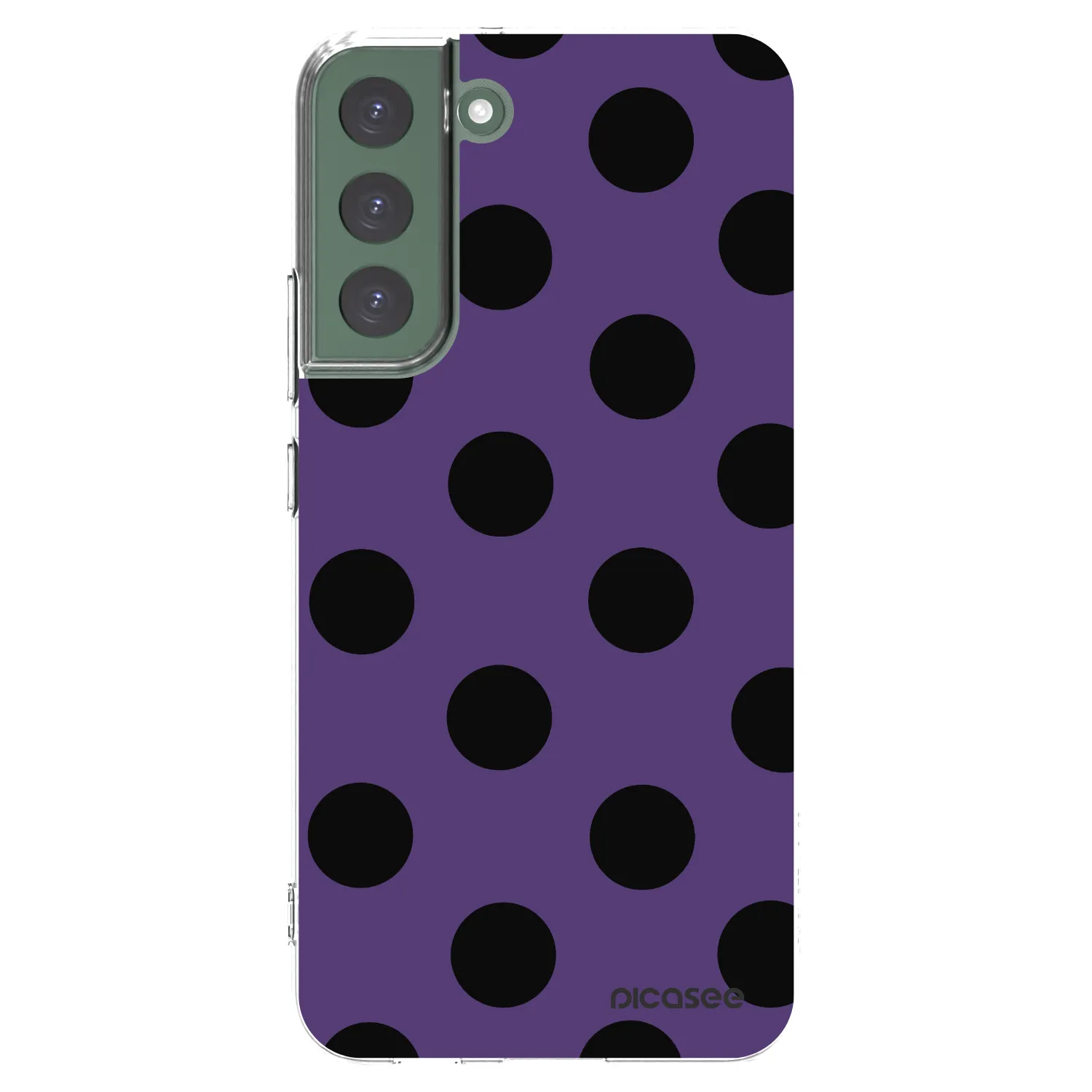Picasee silikónový prehľadný obal pre Samsung Galaxy S22+ 5G - Big flickers 2