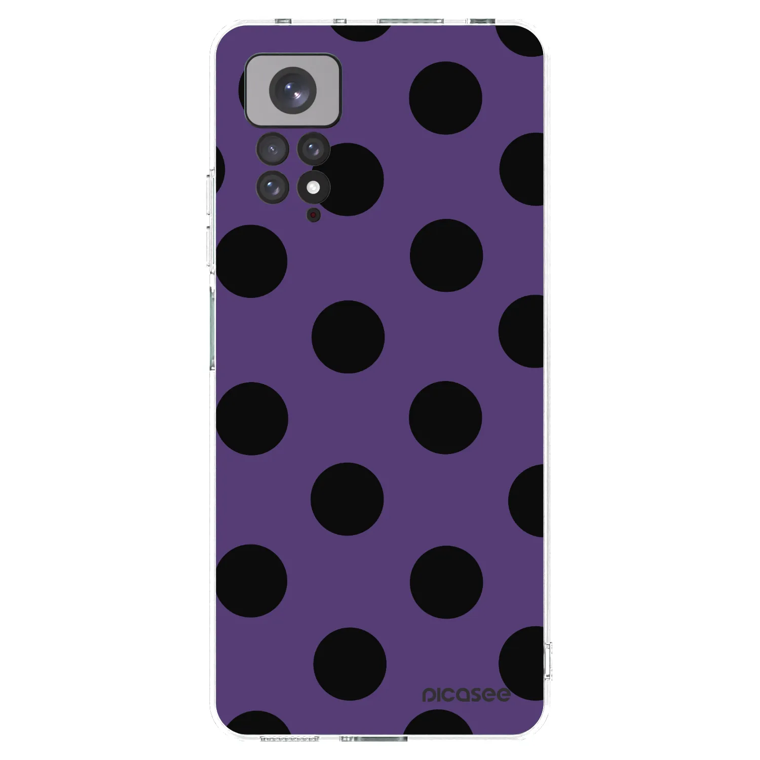 Picasee silikónový prehľadný obal pre Xiaomi Redmi Note 11S 4G - Big flickers 2