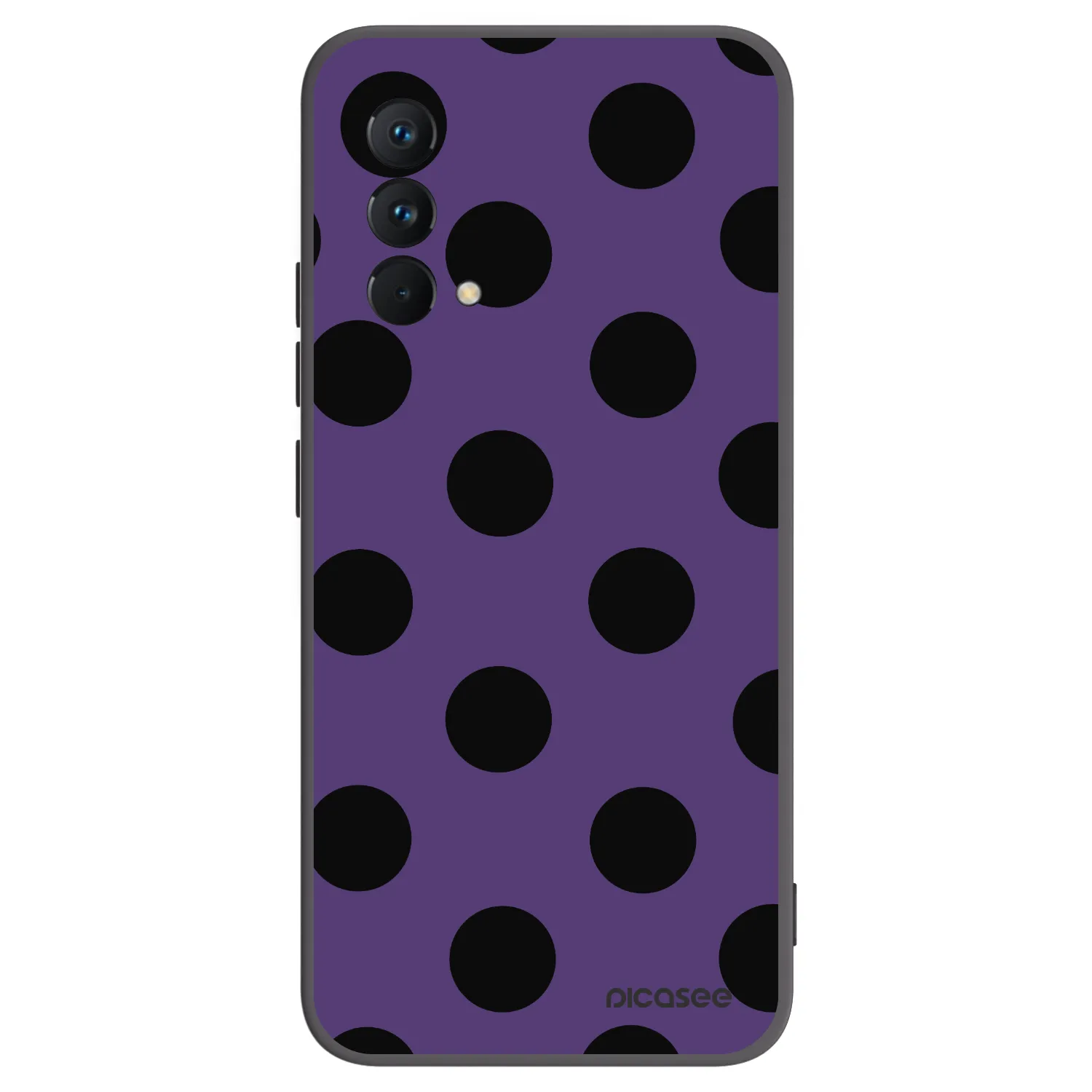 Picasee silikónový čierny obal pre Realme GT Master Edition 5G - Big flickers 2