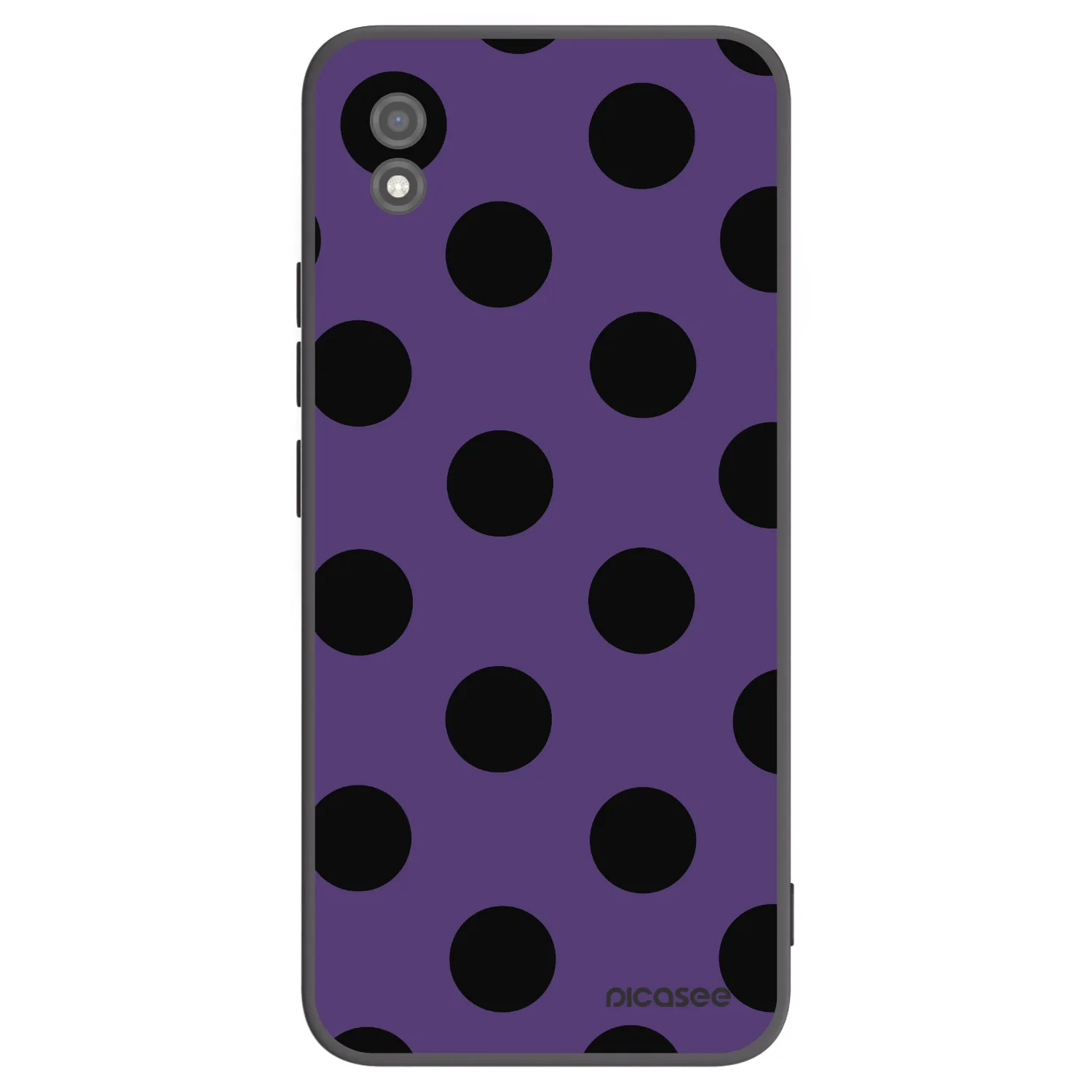 Picasee silikónový čierny obal pre Realme C11 (2021) - Big flickers 2