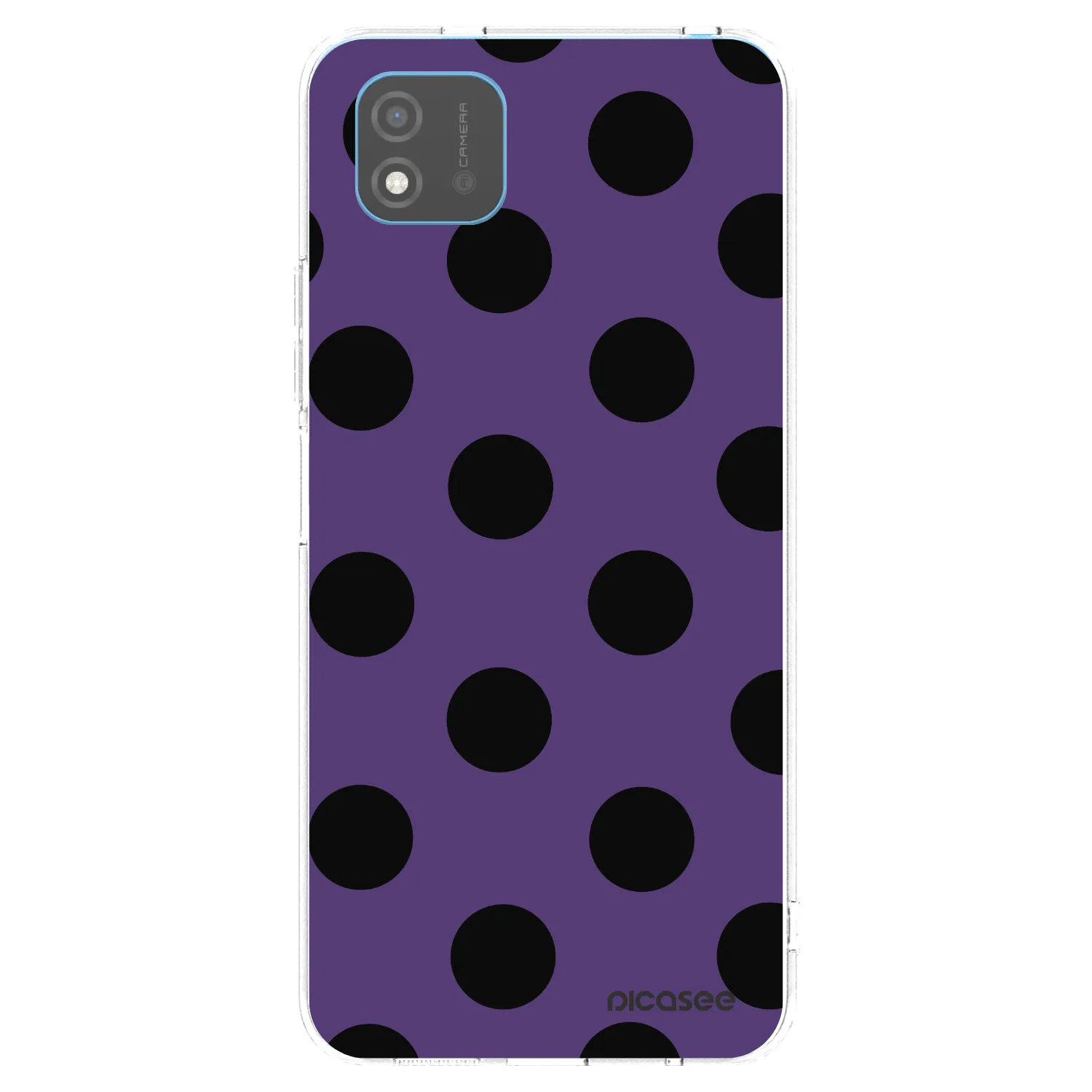 Picasee silikónový prehľadný obal pre Realme C11 (2021) - Big flickers 2