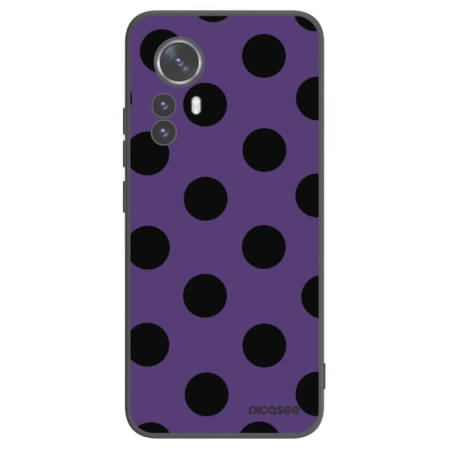 Picasee silikónový čierny obal pre Xiaomi 12 Pro - Big flickers 2