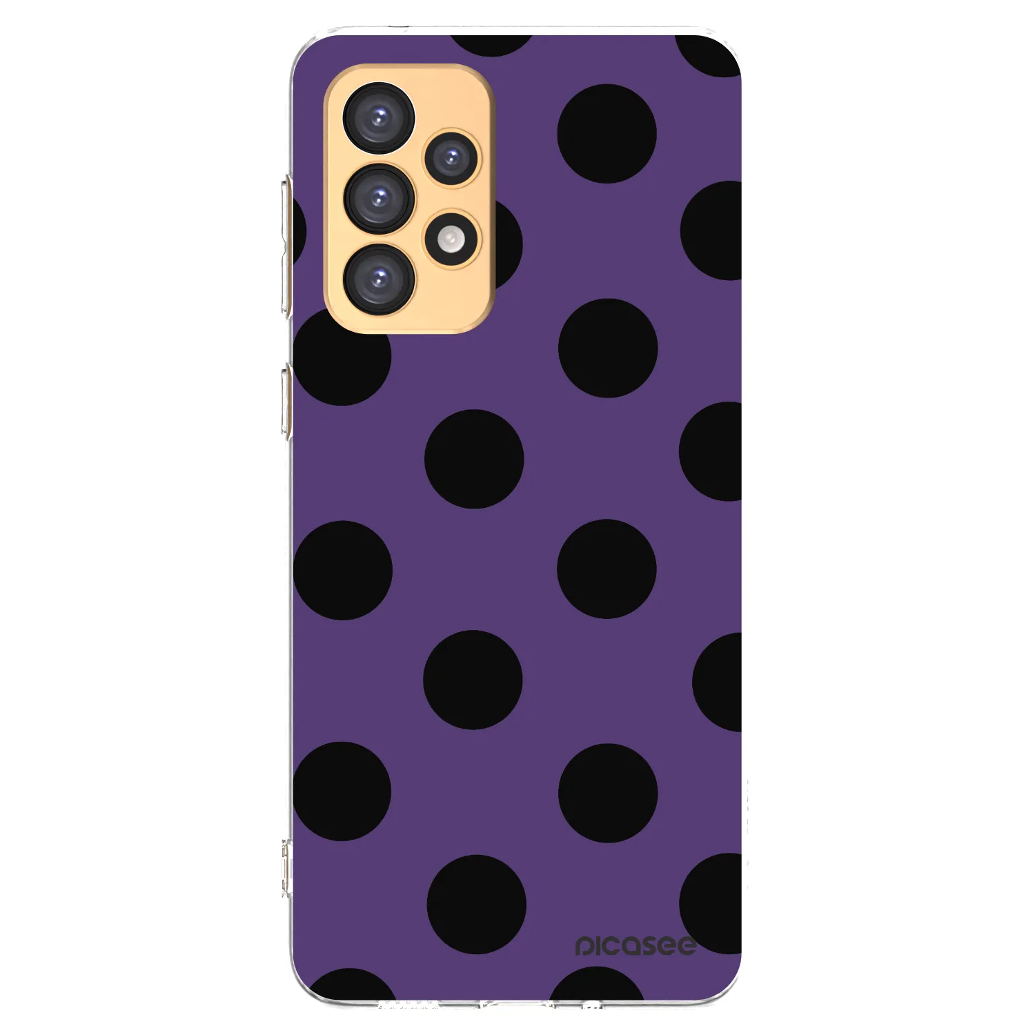 Picasee silikónový prehľadný obal pre Samsung Galaxy A33 5G A336 - Big flickers 2