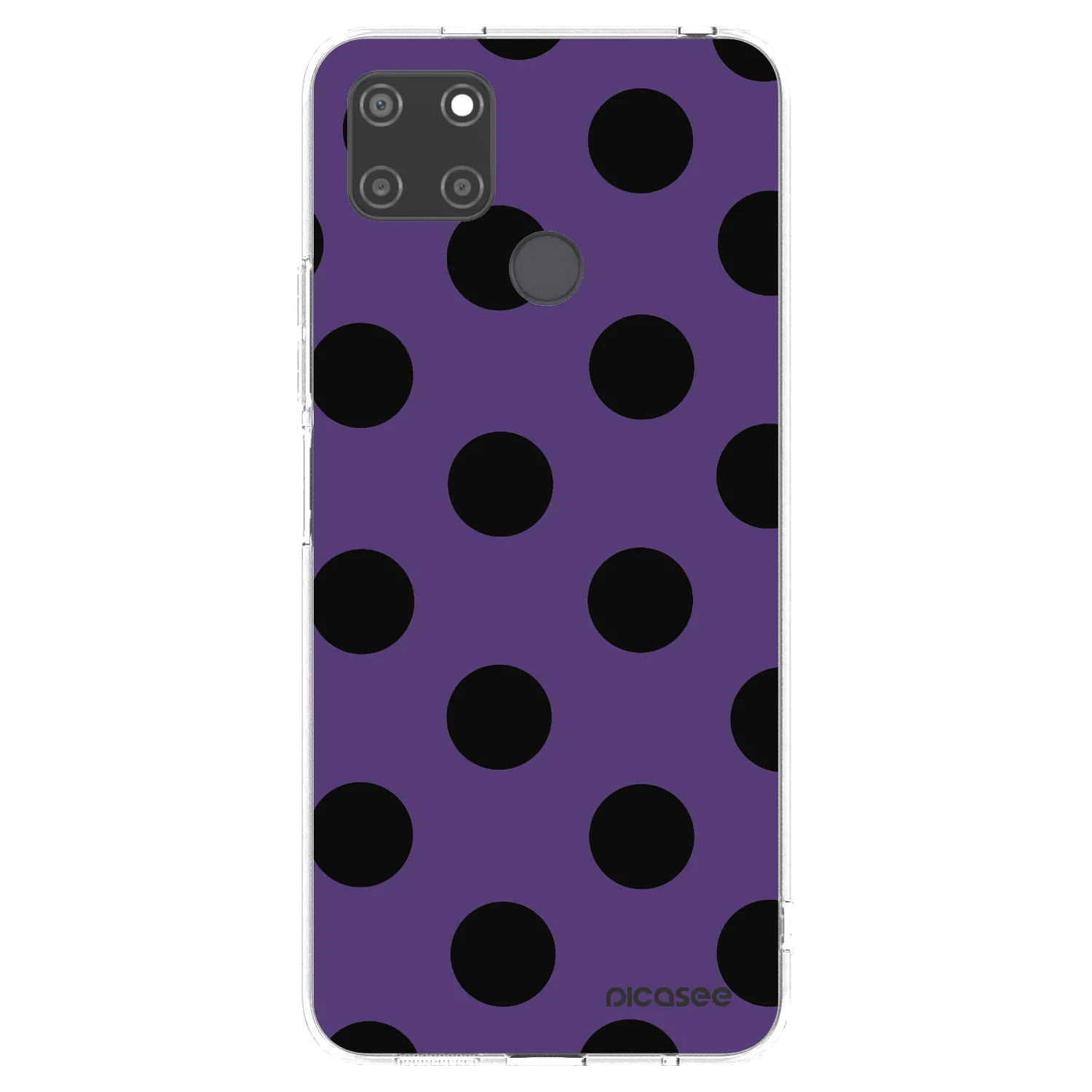 Picasee silikónový prehľadný obal pre Realme C21Y - Big flickers 2