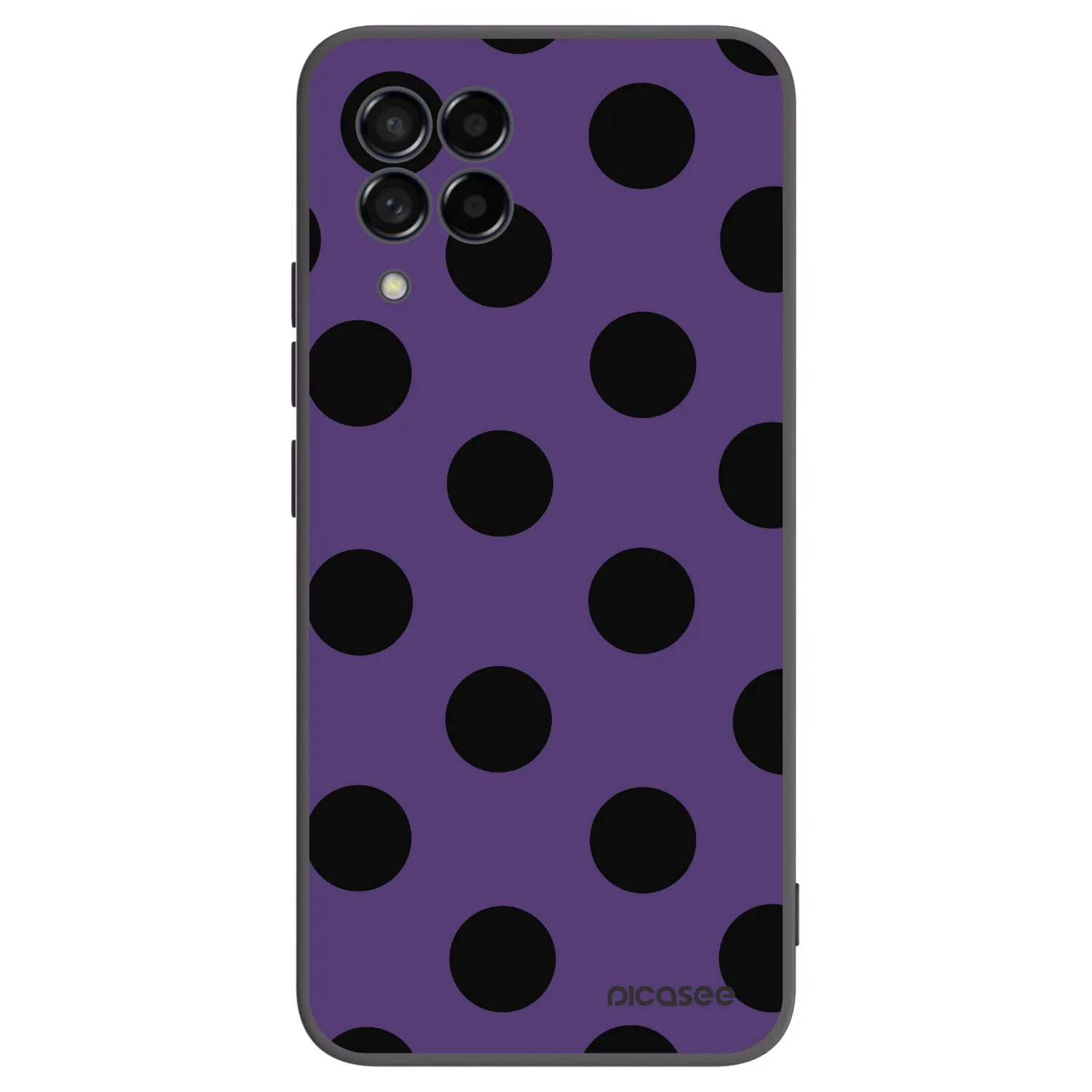 Picasee silikónový čierny obal pre Samsung Galaxy M53 5G - Big flickers 2