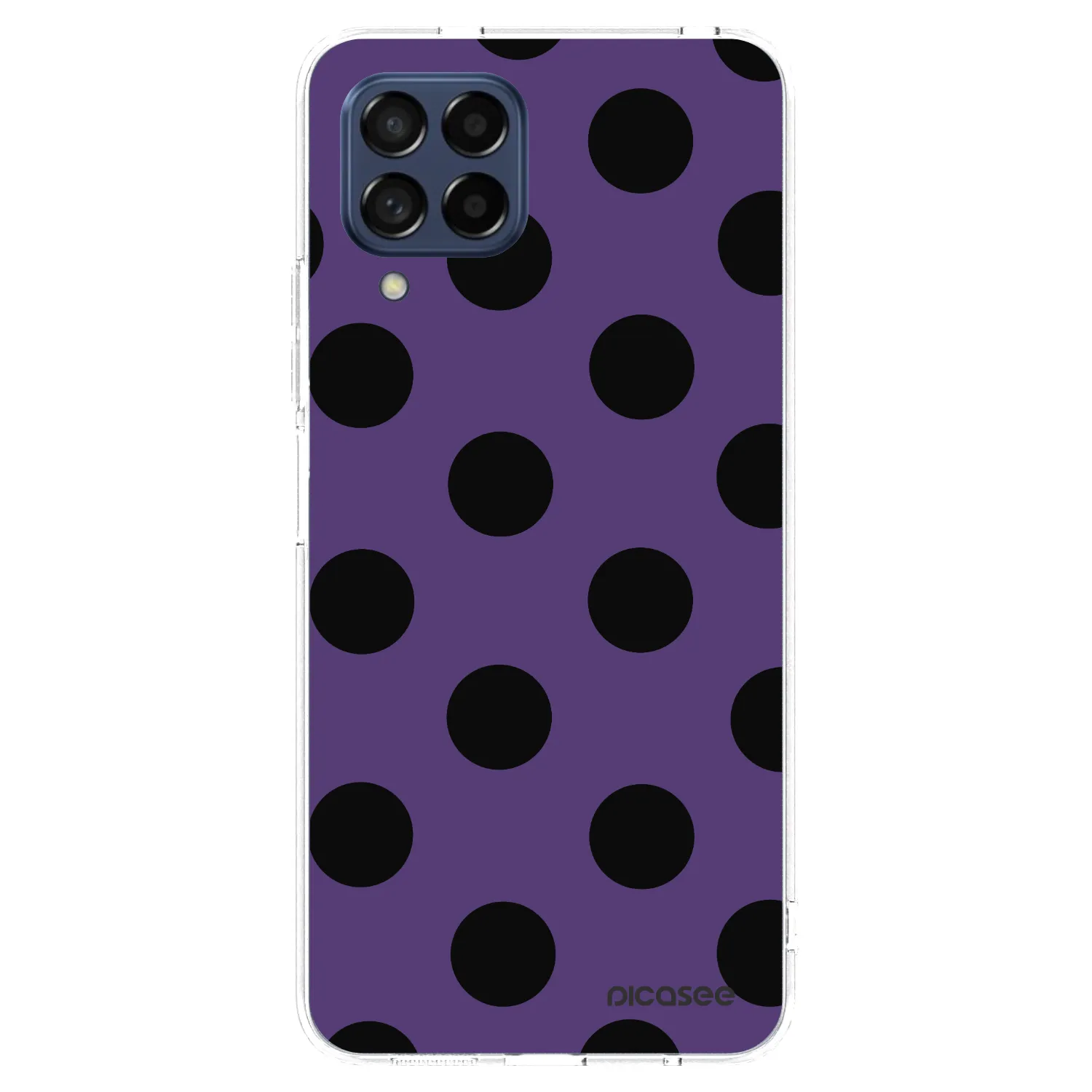 Picasee silikónový prehľadný obal pre Samsung Galaxy M53 5G - Big flickers 2