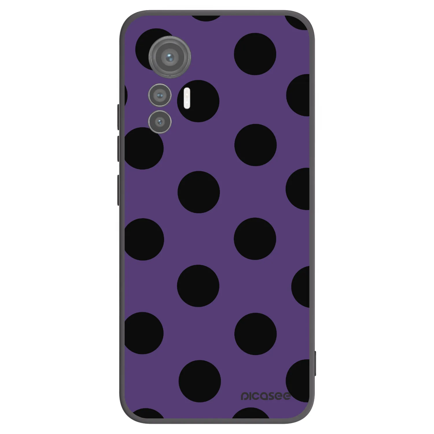 Picasee silikónový čierny obal pre Xiaomi 12 Lite - Big flickers 2