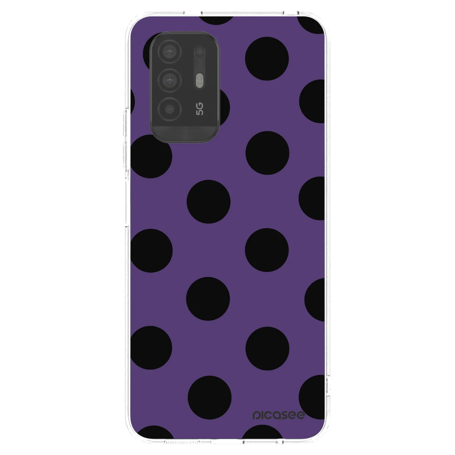Picasee silikónový prehľadný obal pre OPPO A94 5G - Big flickers 2