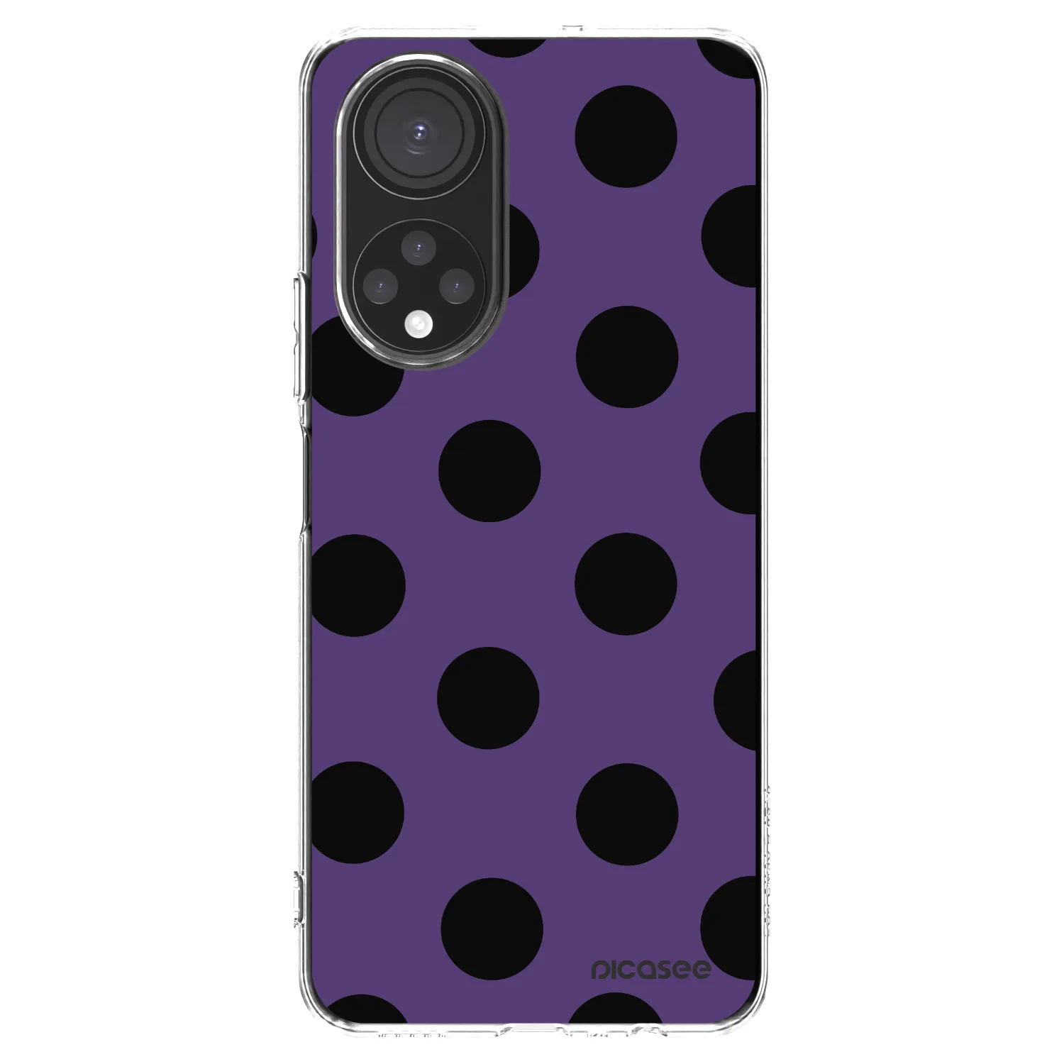 Picasee silikónový prehľadný obal pre Honor X7 - Big flickers 2