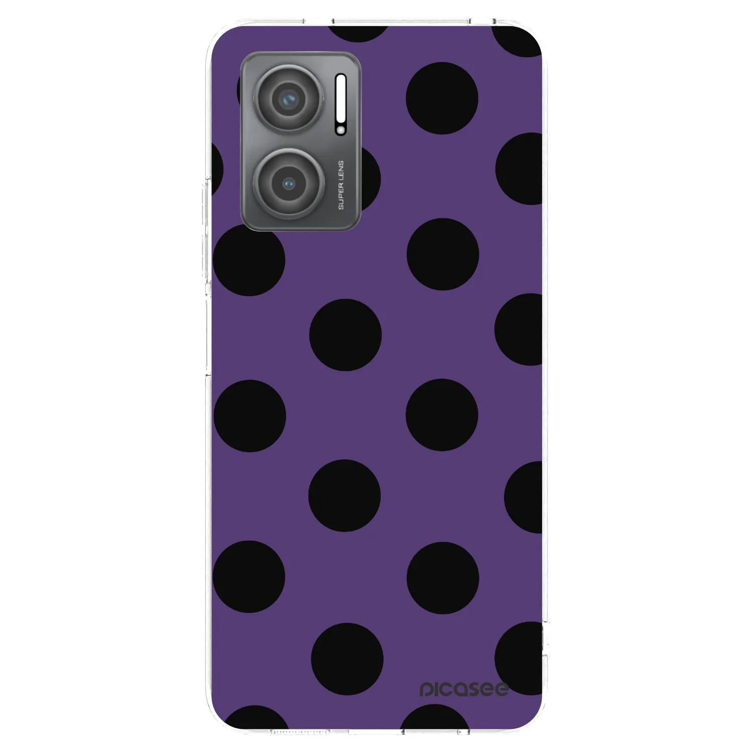 Picasee silikónový prehľadný obal pre Xiaomi Redmi 10 5G - Big flickers 2
