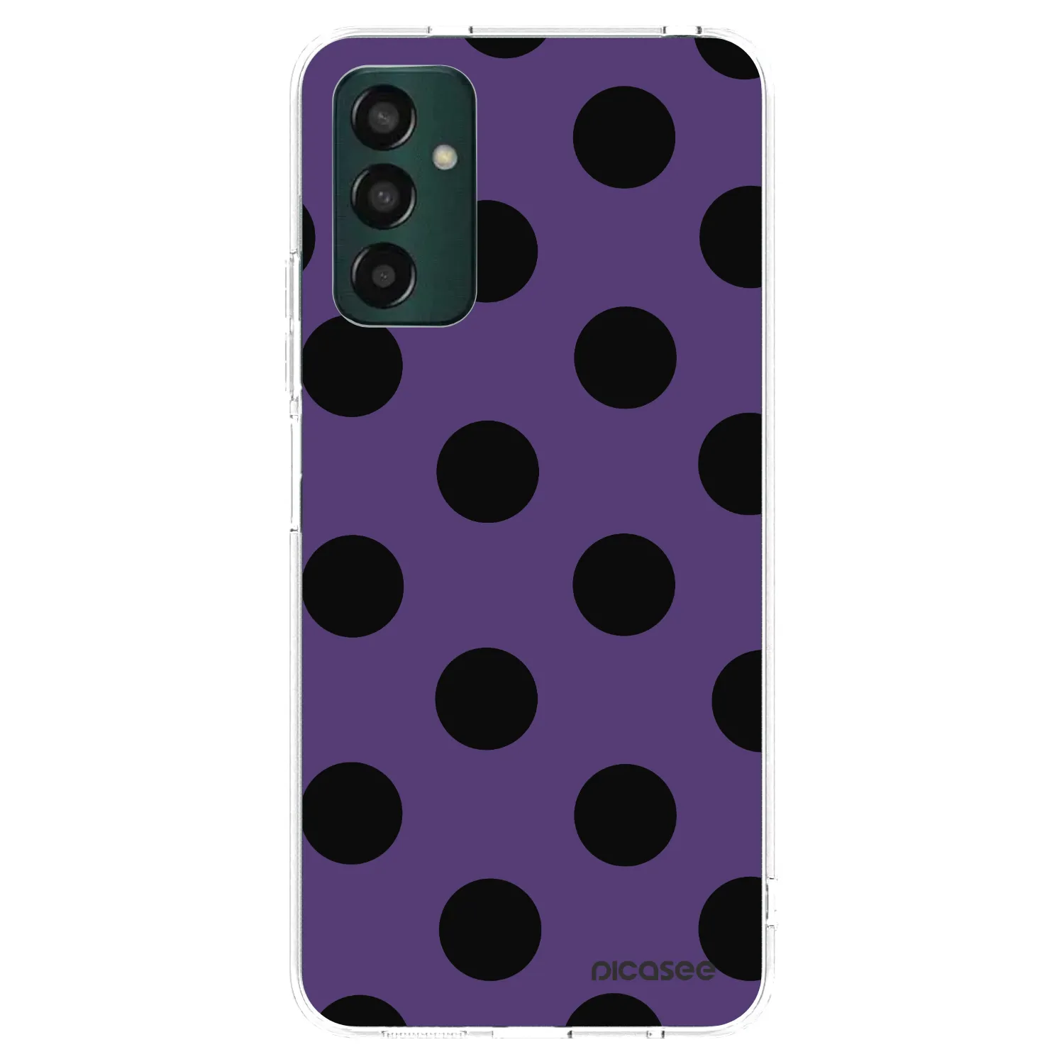 Picasee silikónový prehľadný obal pre Samsung Galaxy M23 5G - Big flickers 2