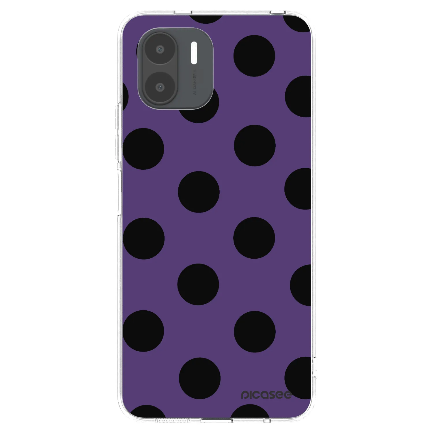 Picasee silikónový prehľadný obal pre Xiaomi Redmi A1 - Big flickers 2