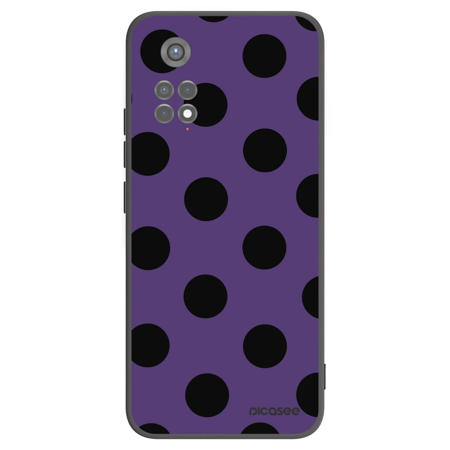 Picasee silikónový čierny obal pre Xiaomi Redmi Note 11S 5G - Big flickers 2