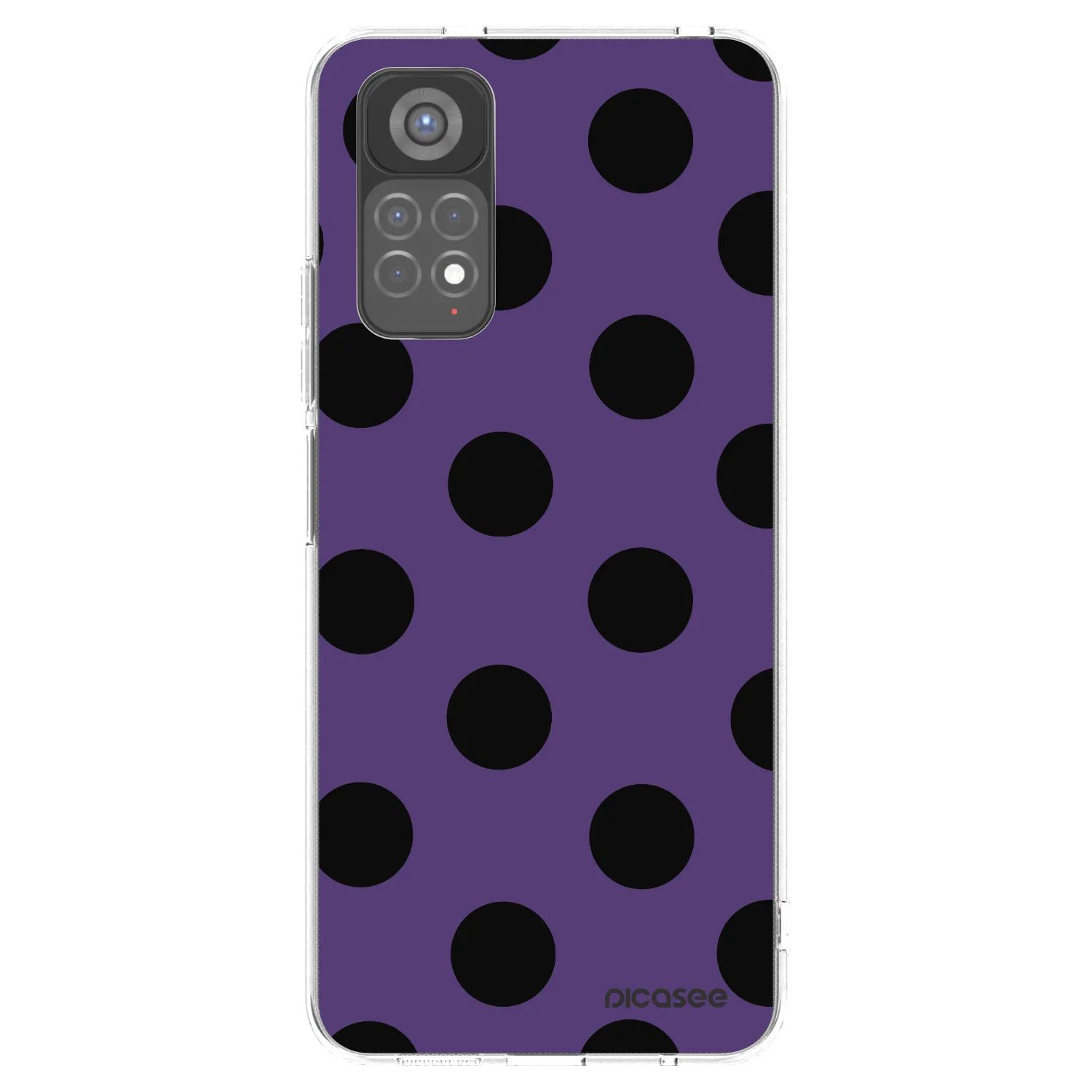 Picasee silikónový prehľadný obal pre Xiaomi Redmi Note 11S 5G - Big flickers 2