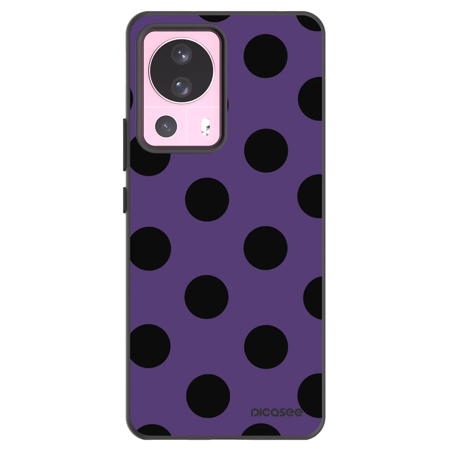 Picasee silikónový čierny obal pre Xiaomi 13 Lite - Big flickers 2