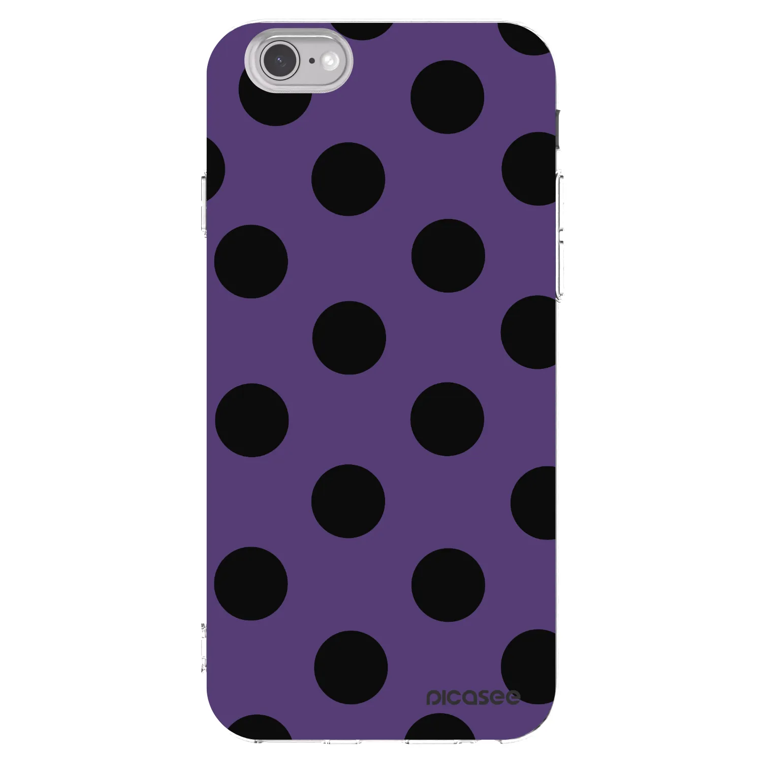 Picasee silikónový prehľadný obal pre Apple iPhone 6/6S - Big flickers 2