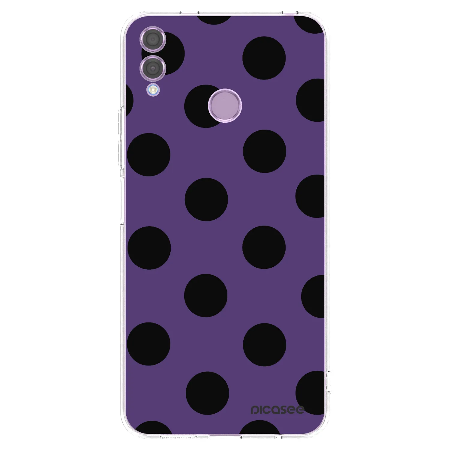 Picasee silikónový prehľadný obal pre Honor 8X - Big flickers 2