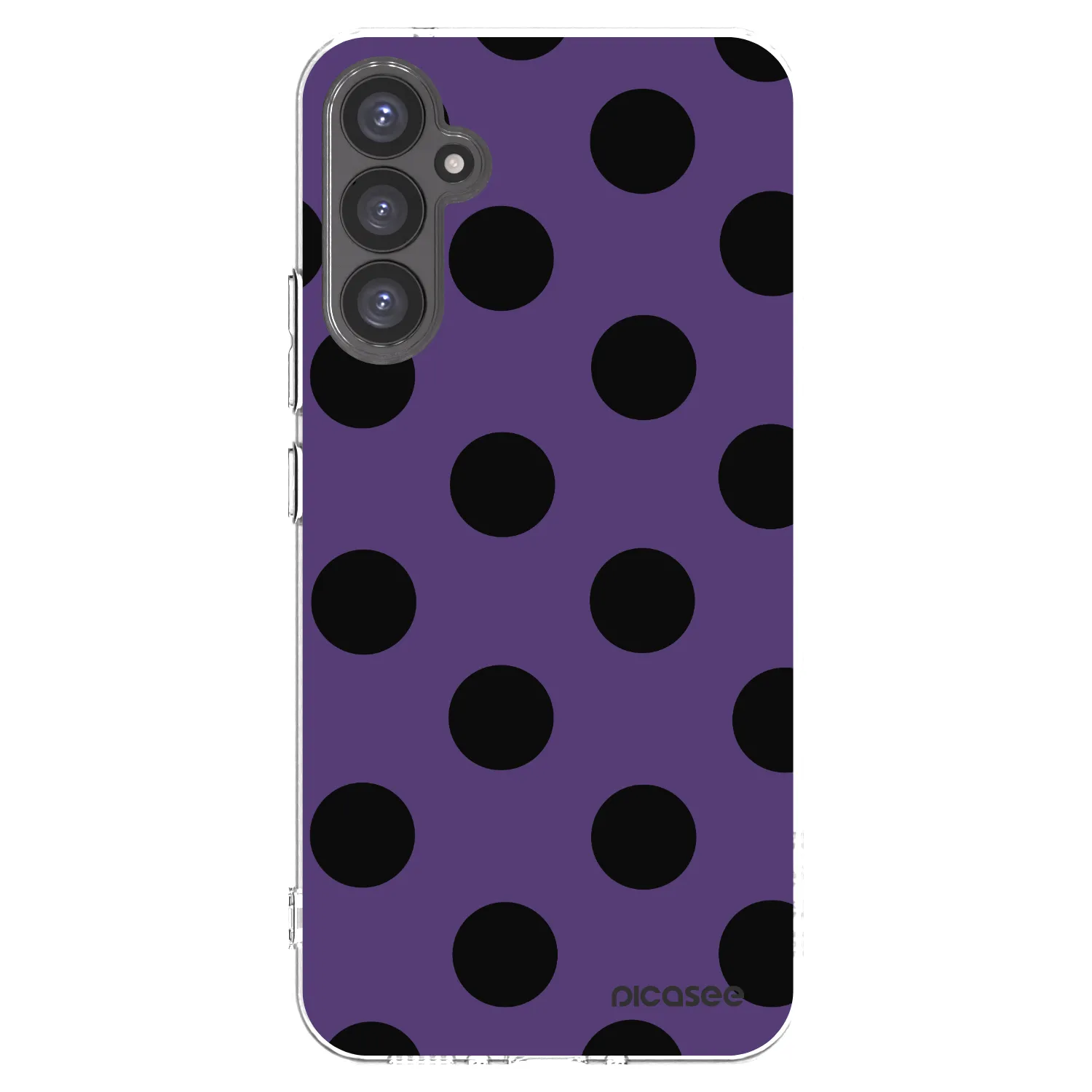 Picasee silikónový prehľadný obal pre Samsung Galaxy A34 5G A346B - Big flickers 2