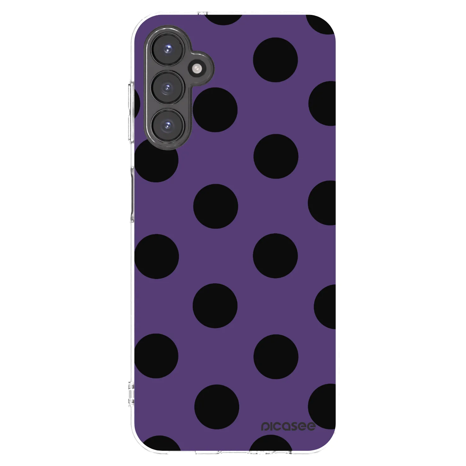 Picasee silikónový prehľadný obal pre Samsung Galaxy A14 4G A145R - Big flickers 2