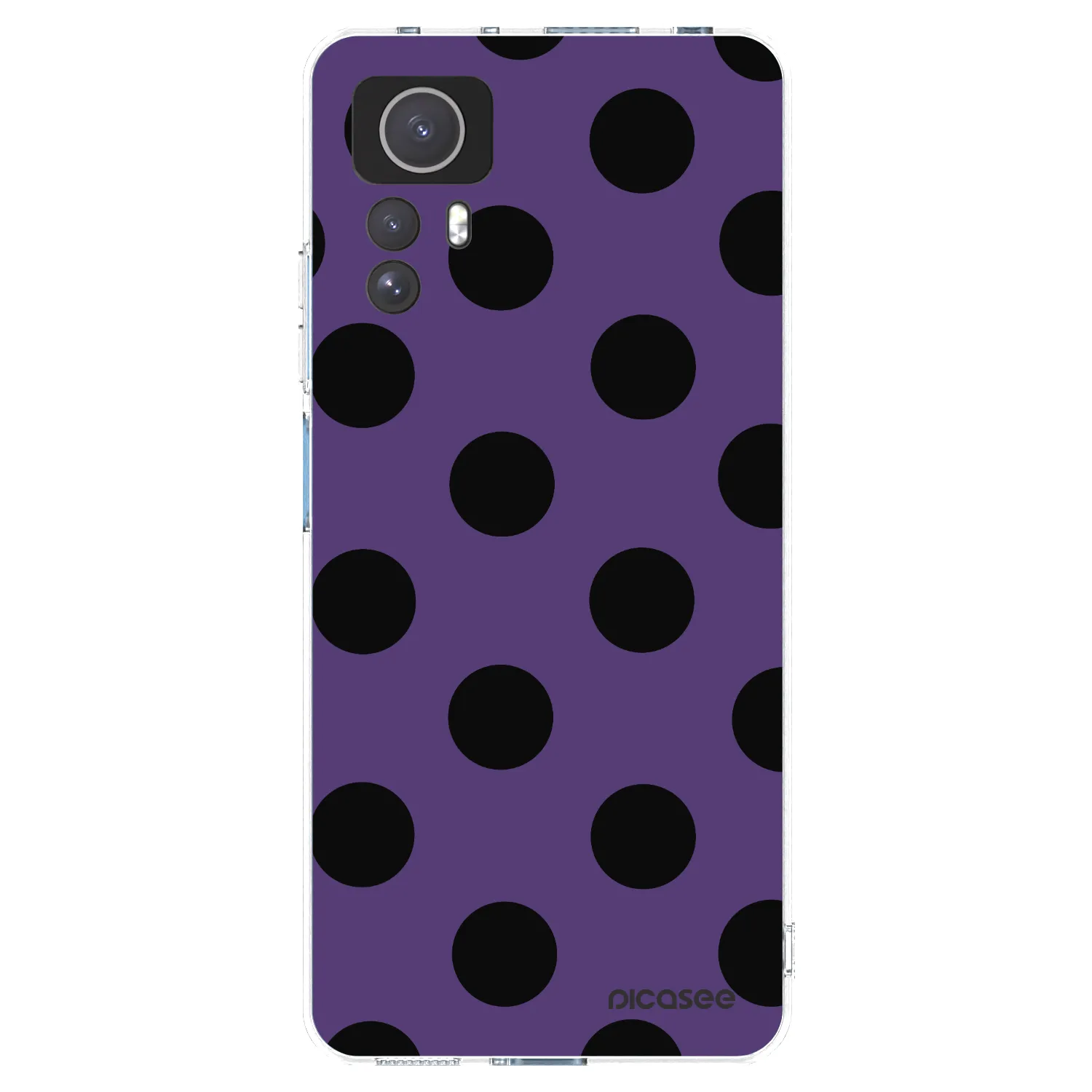 Picasee silikónový prehľadný obal pre Xiaomi Redmi Note 12S - Big flickers 2