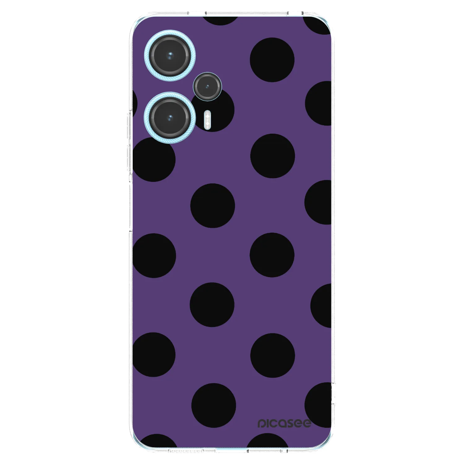 Picasee silikónový prehľadný obal pre Xiaomi Poco F5 - Big flickers 2