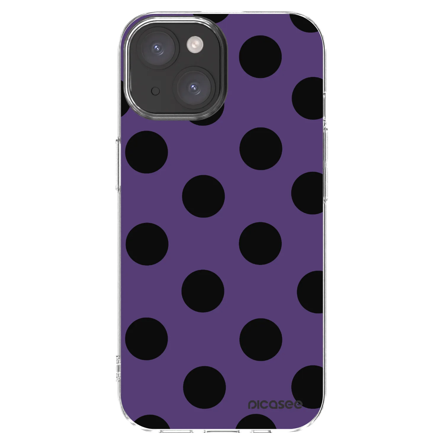 Picasee silikónový prehľadný obal pre Apple iPhone 15 - Big flickers 2