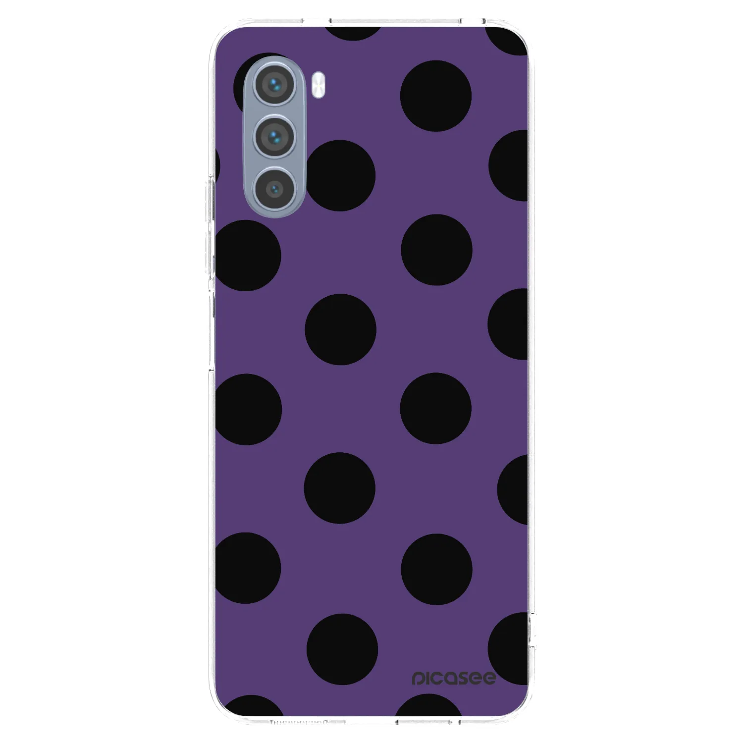 Picasee silikónový prehľadný obal pre Motorola Moto G62 - Big flickers 2