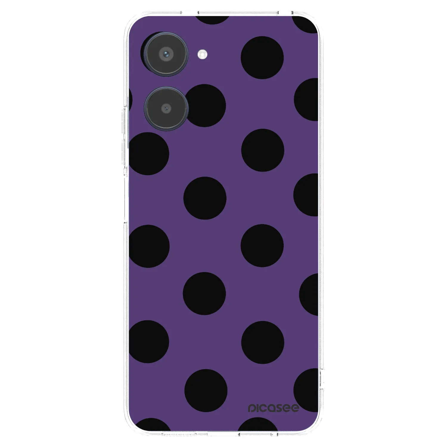 Picasee silikónový prehľadný obal pre Realme 10 4G - Big flickers 2