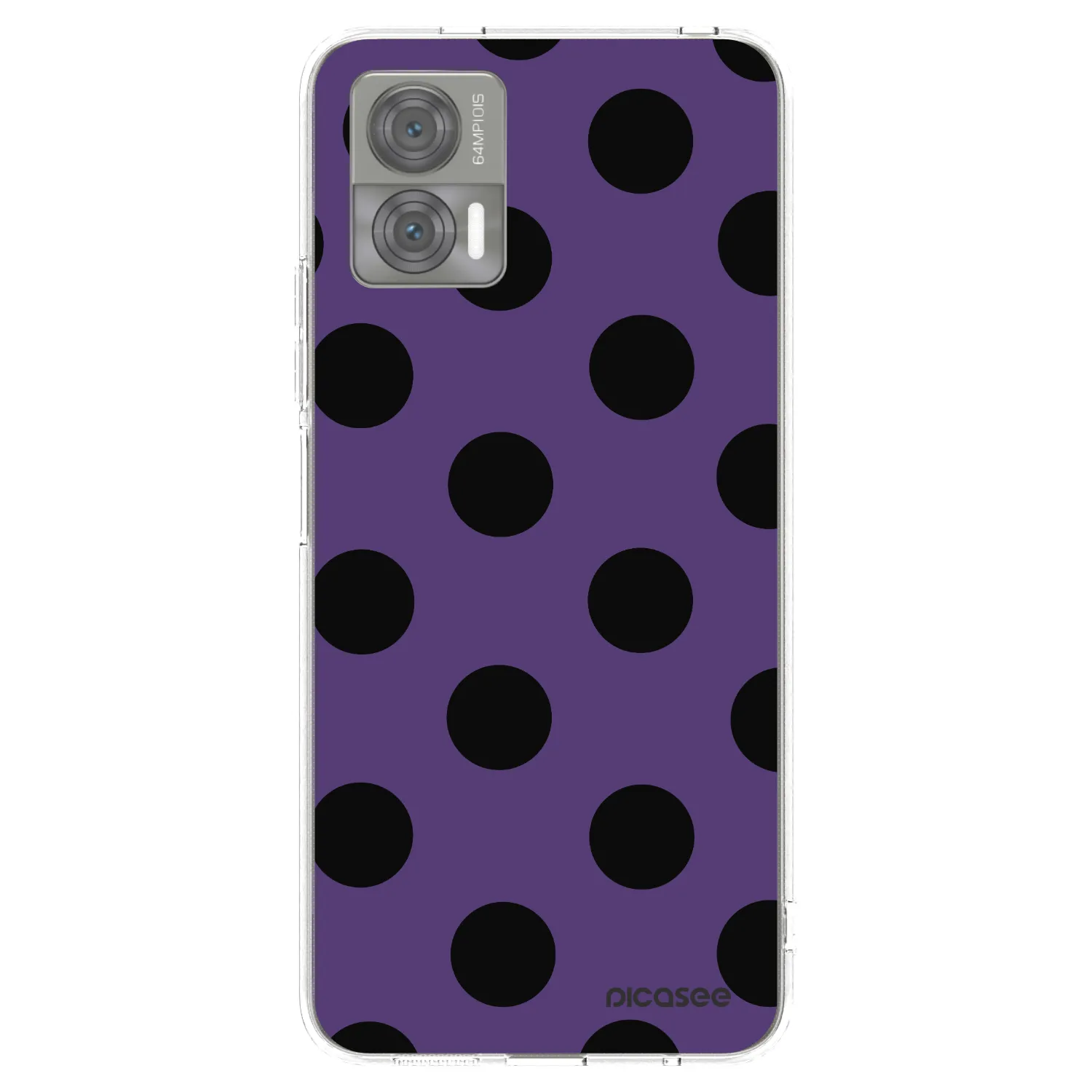 Picasee silikónový prehľadný obal pre Motorola Edge 30 Neo - Big flickers 2
