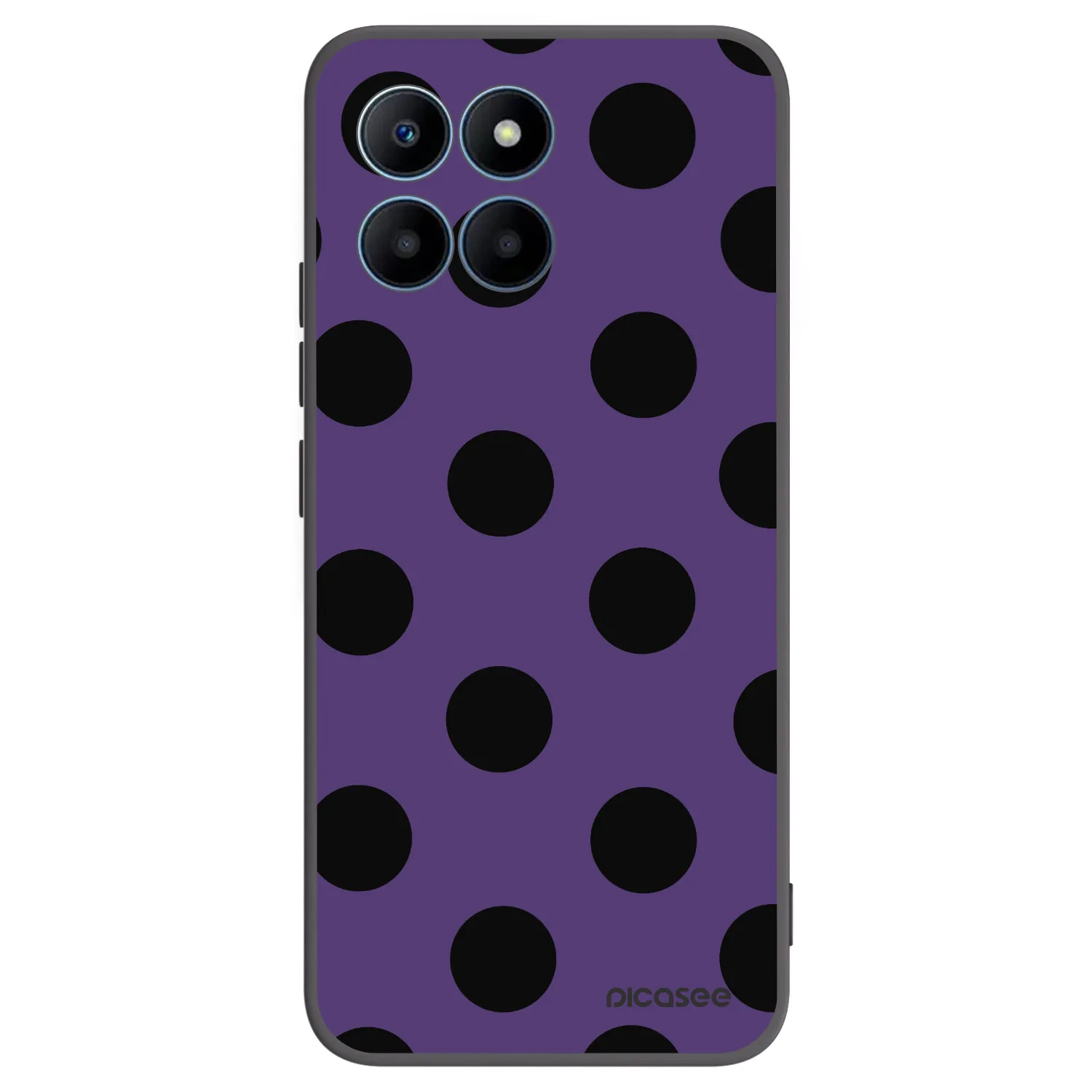 Picasee silikónový čierny obal pre Honor 70 Lite - Big flickers 2