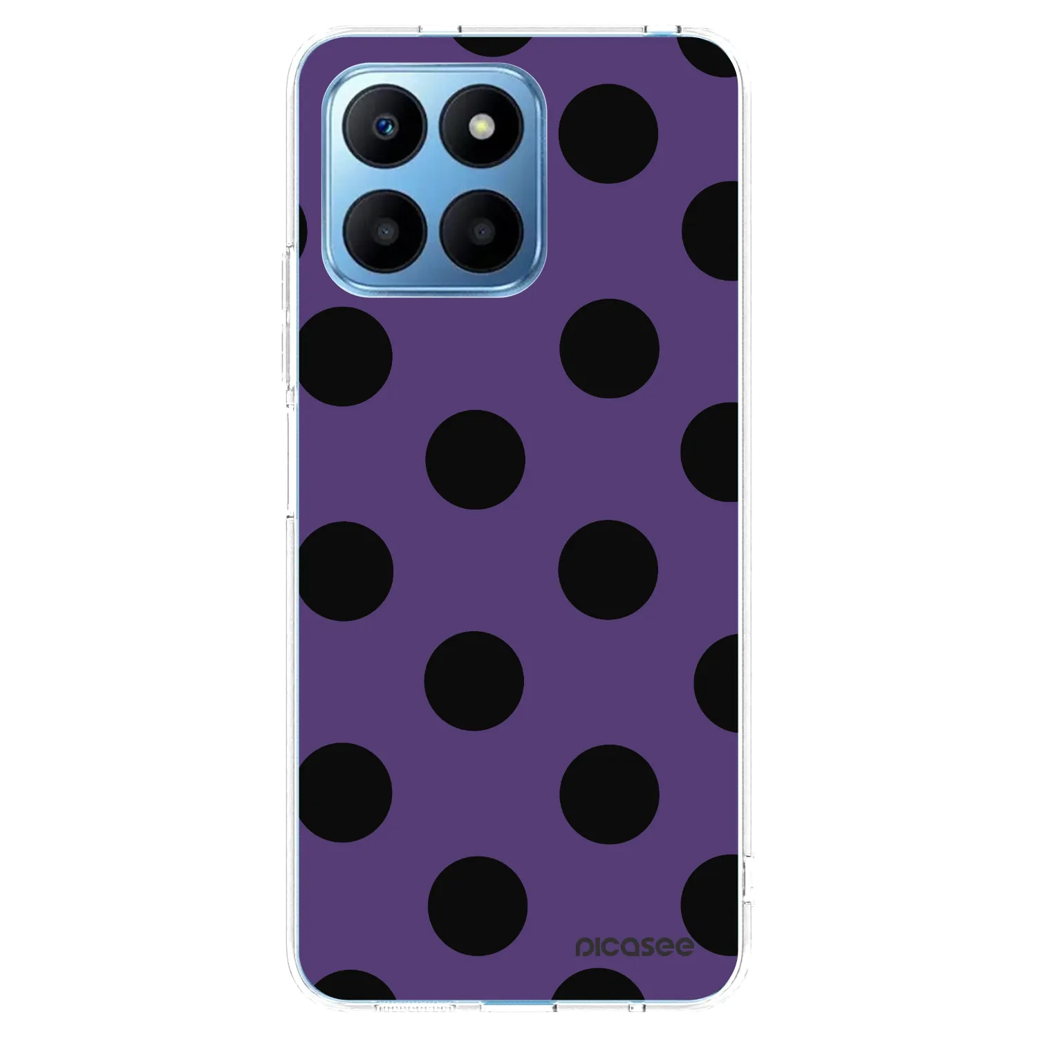 Picasee silikónový prehľadný obal pre Honor 70 Lite - Big flickers 2