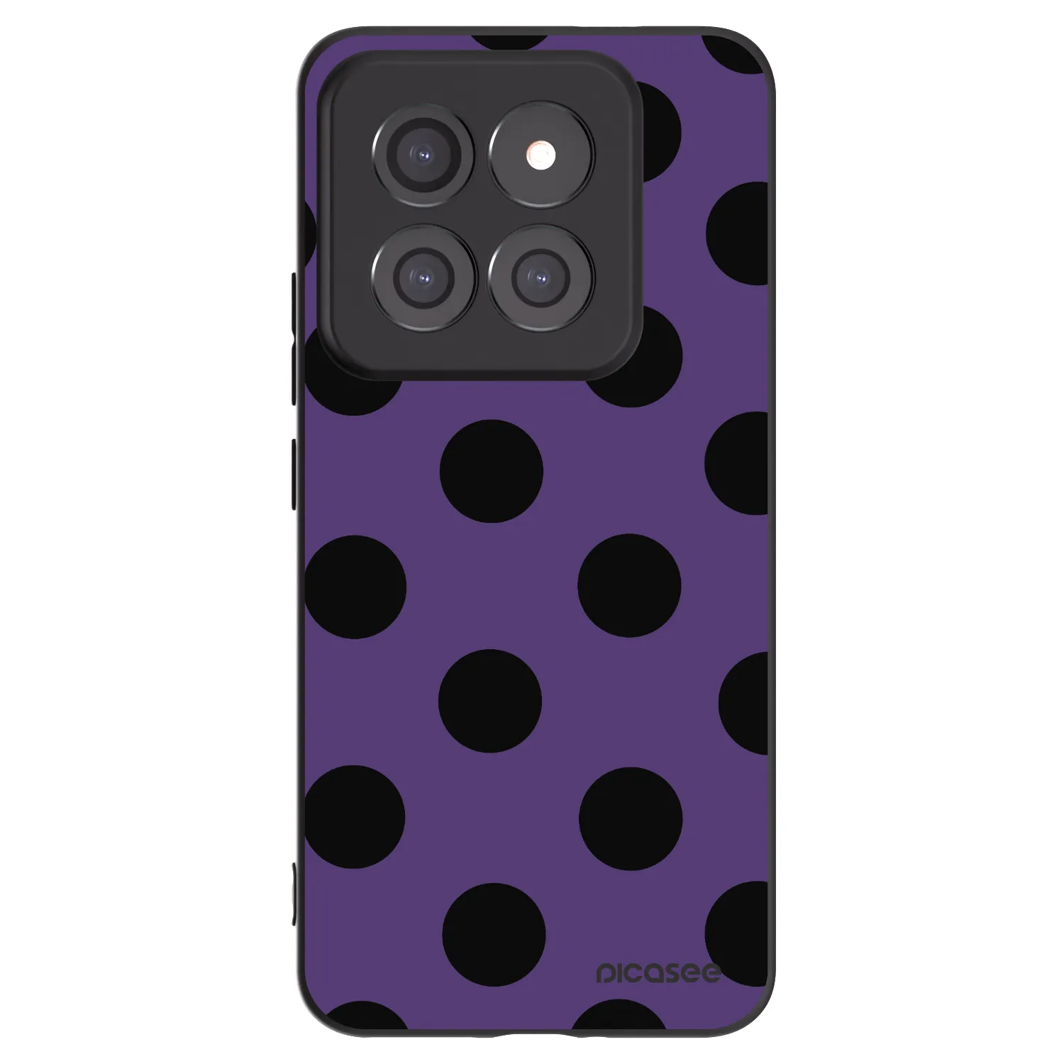 Picasee silikónový čierny obal pre Xiaomi 14 Pro - Big flickers 2