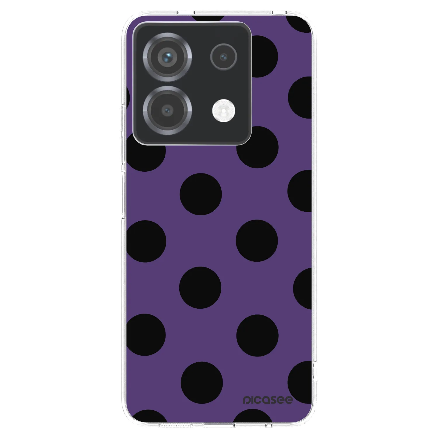 Picasee silikónový prehľadný obal pre Xiaomi Poco X6 - Big flickers 2