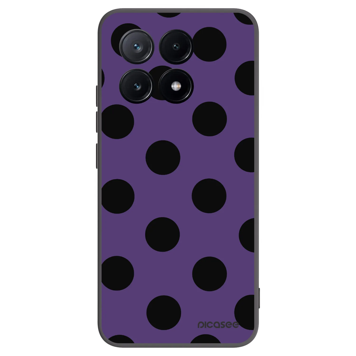 Picasee silikónový čierny obal pre Xiaomi Poco X6 Pro - Big flickers 2