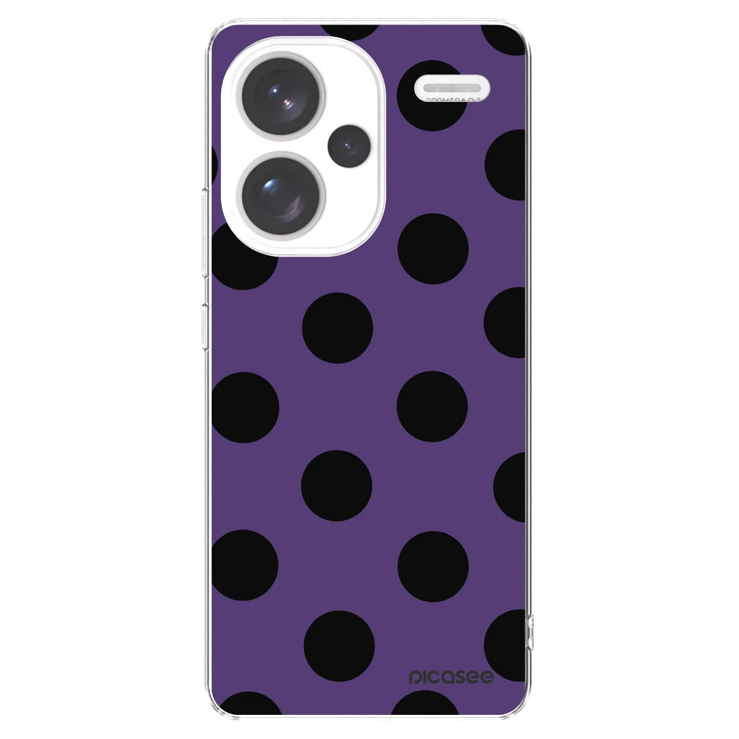 Picasee silikónový prehľadný obal pre Xiaomi Redmi Note 13 Pro+ 5G - Big flickers 2