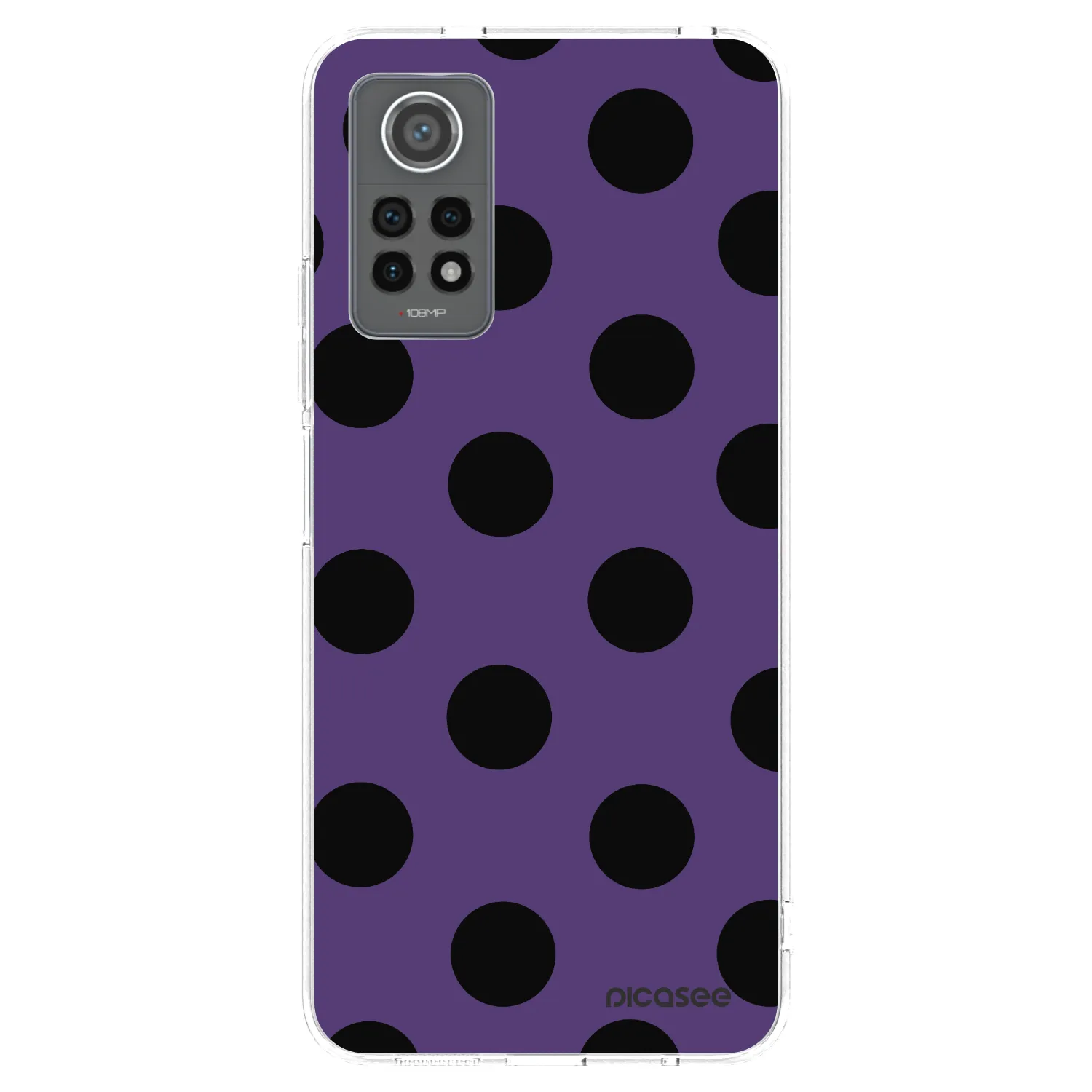 Picasee silikónový prehľadný obal pre Xiaomi Redmi Note 12 Pro 4G - Big flickers 2