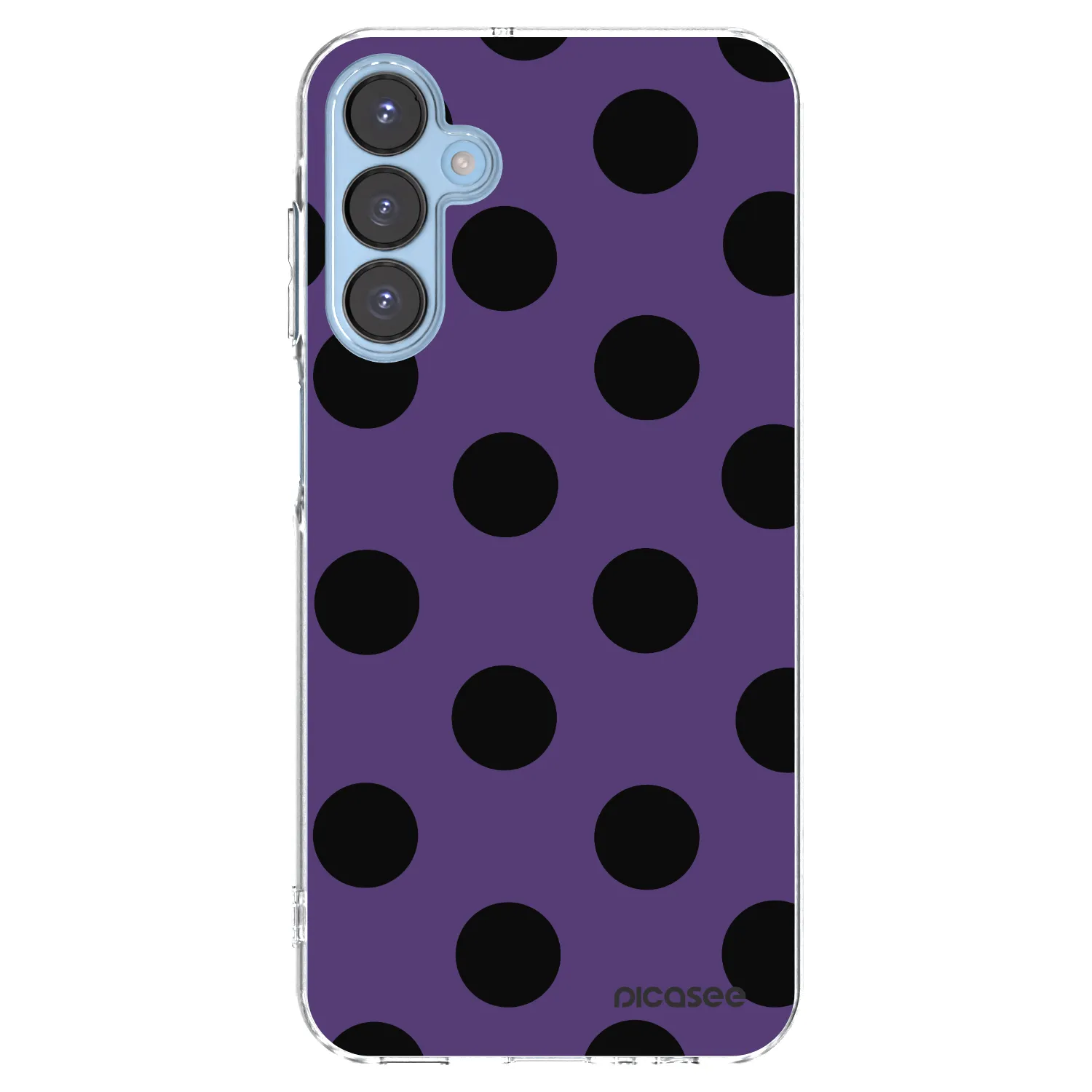 Picasee silikónový prehľadný obal pre Samsung Galaxy A15 A156B 5G - Big flickers 2