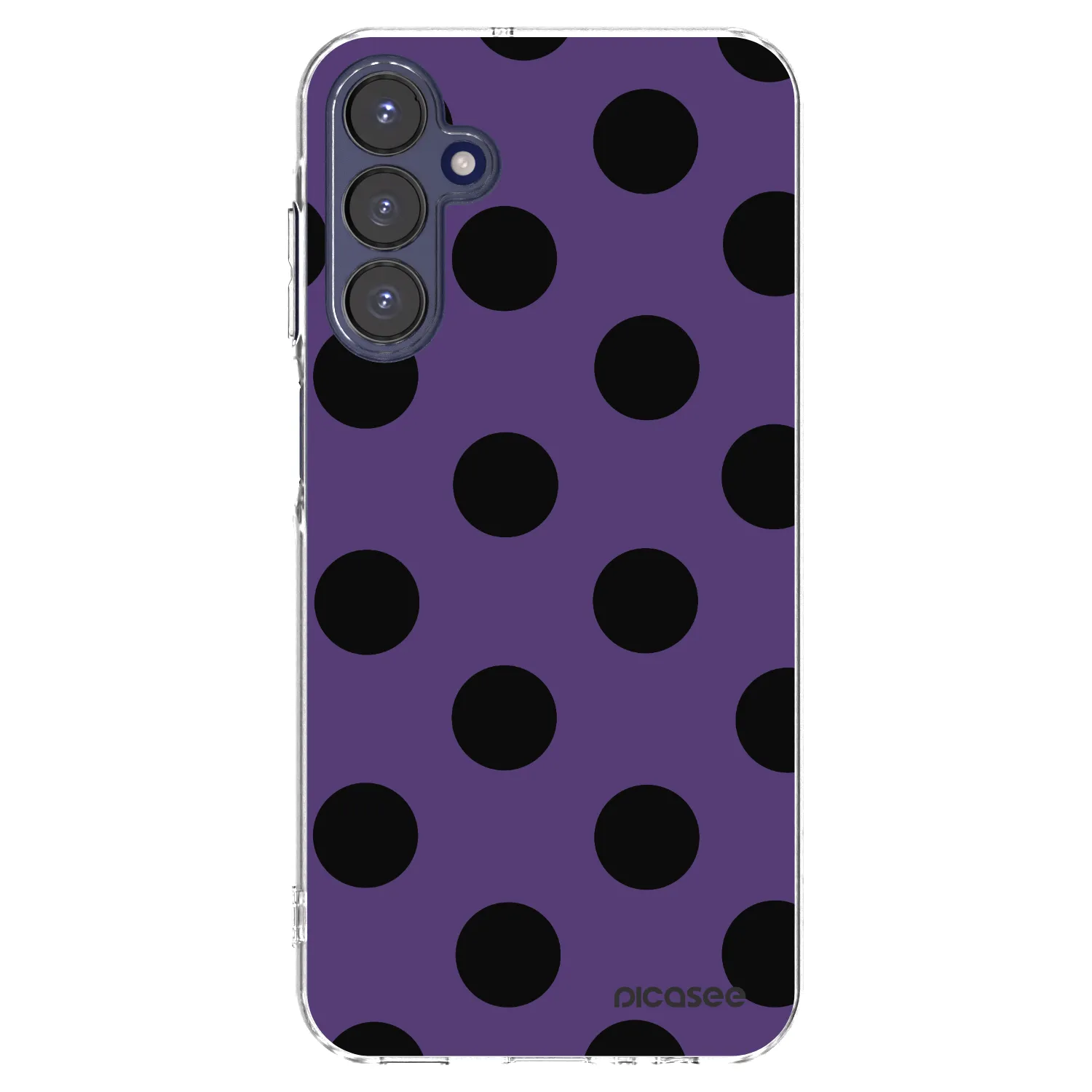 Picasee silikónový prehľadný obal pre Samsung Galaxy A15 A155F 4G - Big flickers 2