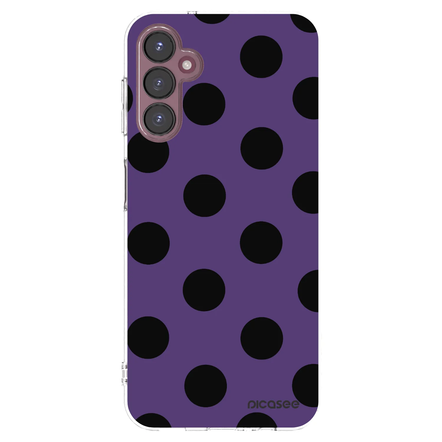 Picasee silikónový prehľadný obal pre Samsung Galaxy A05s A057G - Big flickers 2