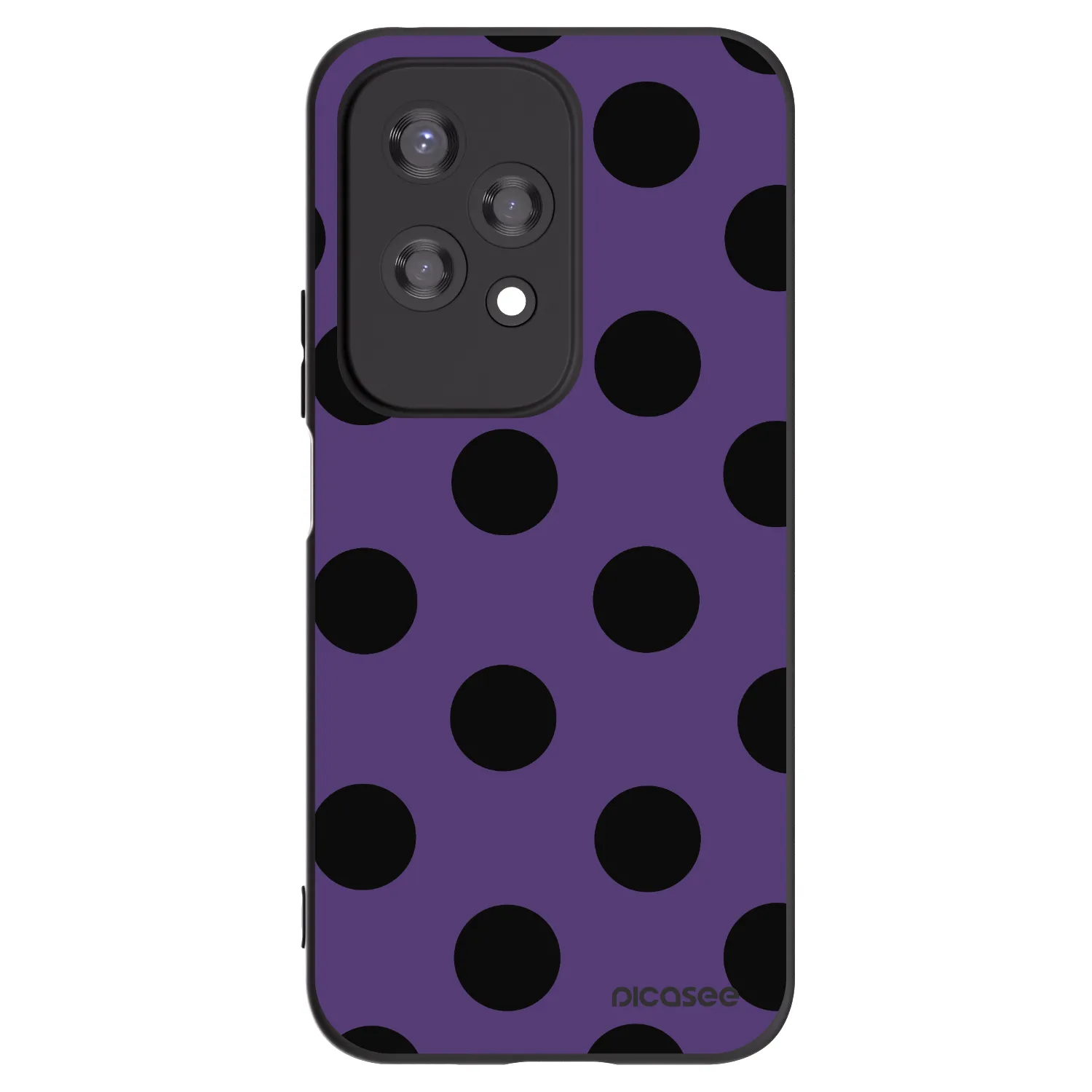 Picasee silikónový čierny obal pre Honor 200 Lite - Big flickers 2