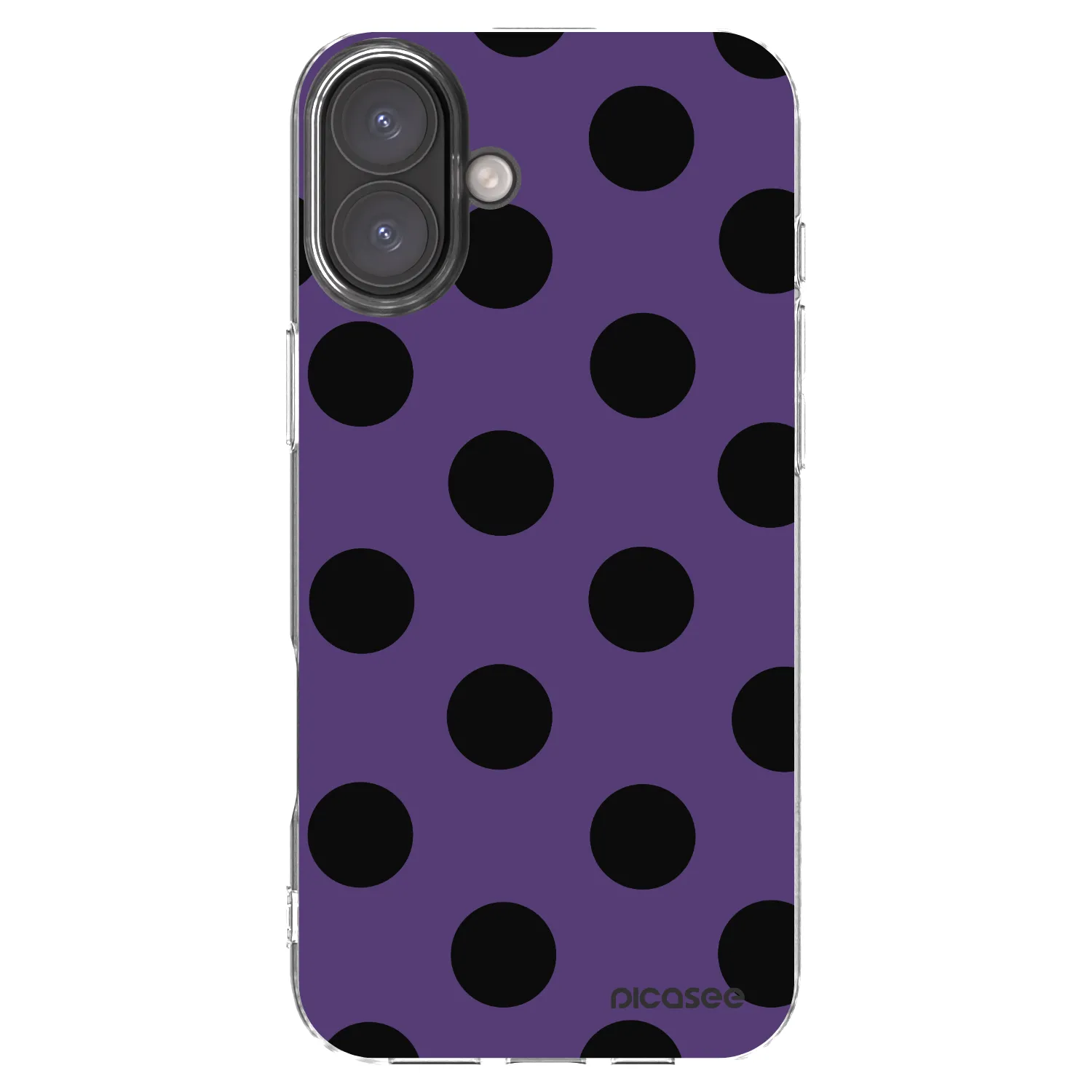 Picasee silikónový prehľadný obal pre Apple iPhone 16 Plus - Big flickers 2