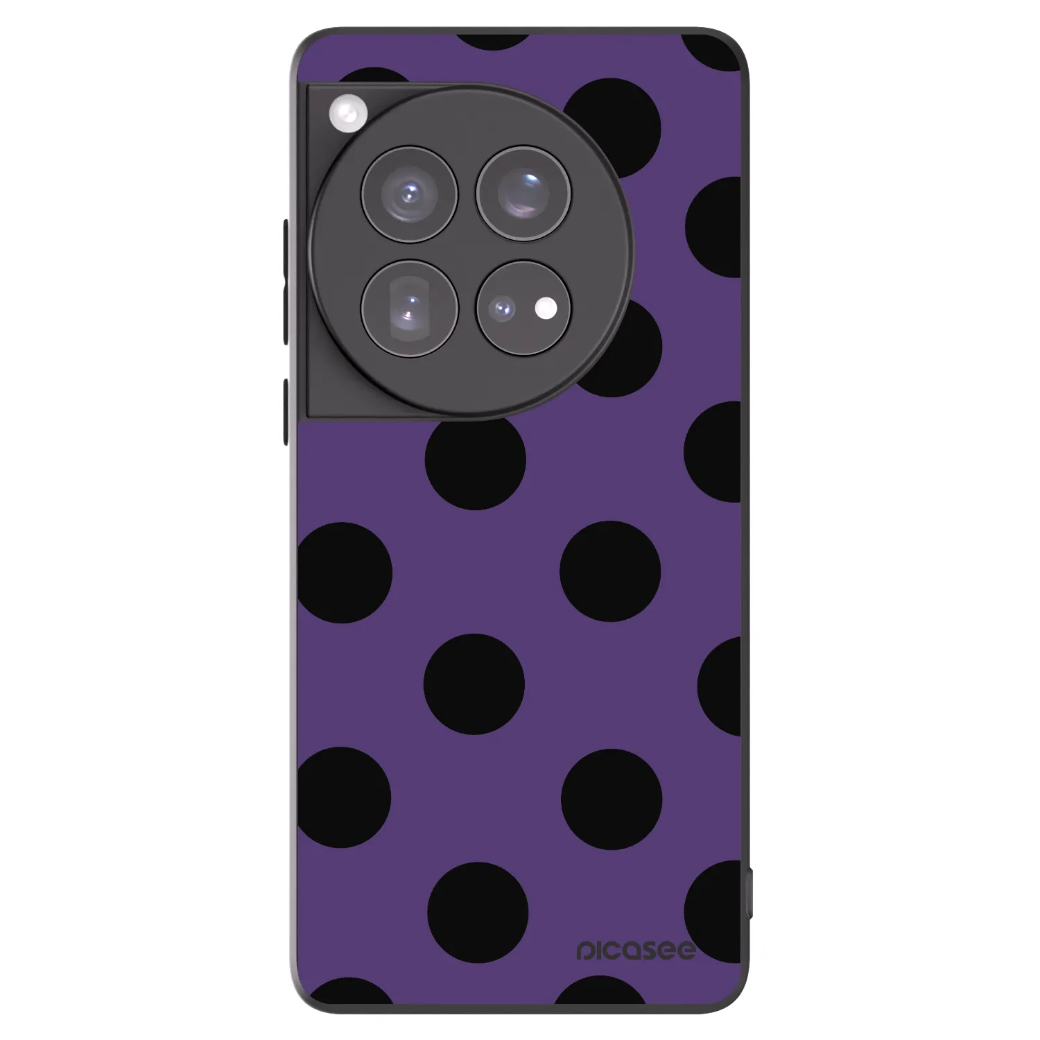 Picasee silikónový čierny obal pre OnePlus 12 5G - Big flickers 2