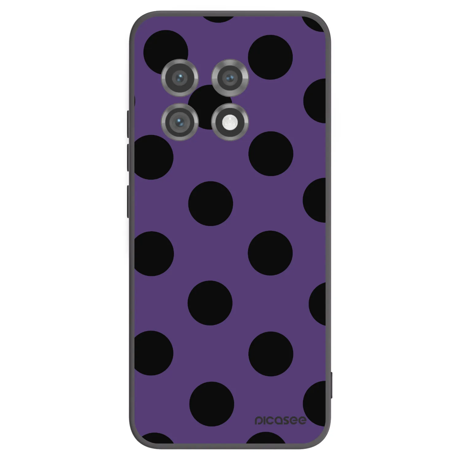 Picasee silikónový čierny obal pre OnePlus 11 5G - Big flickers 2