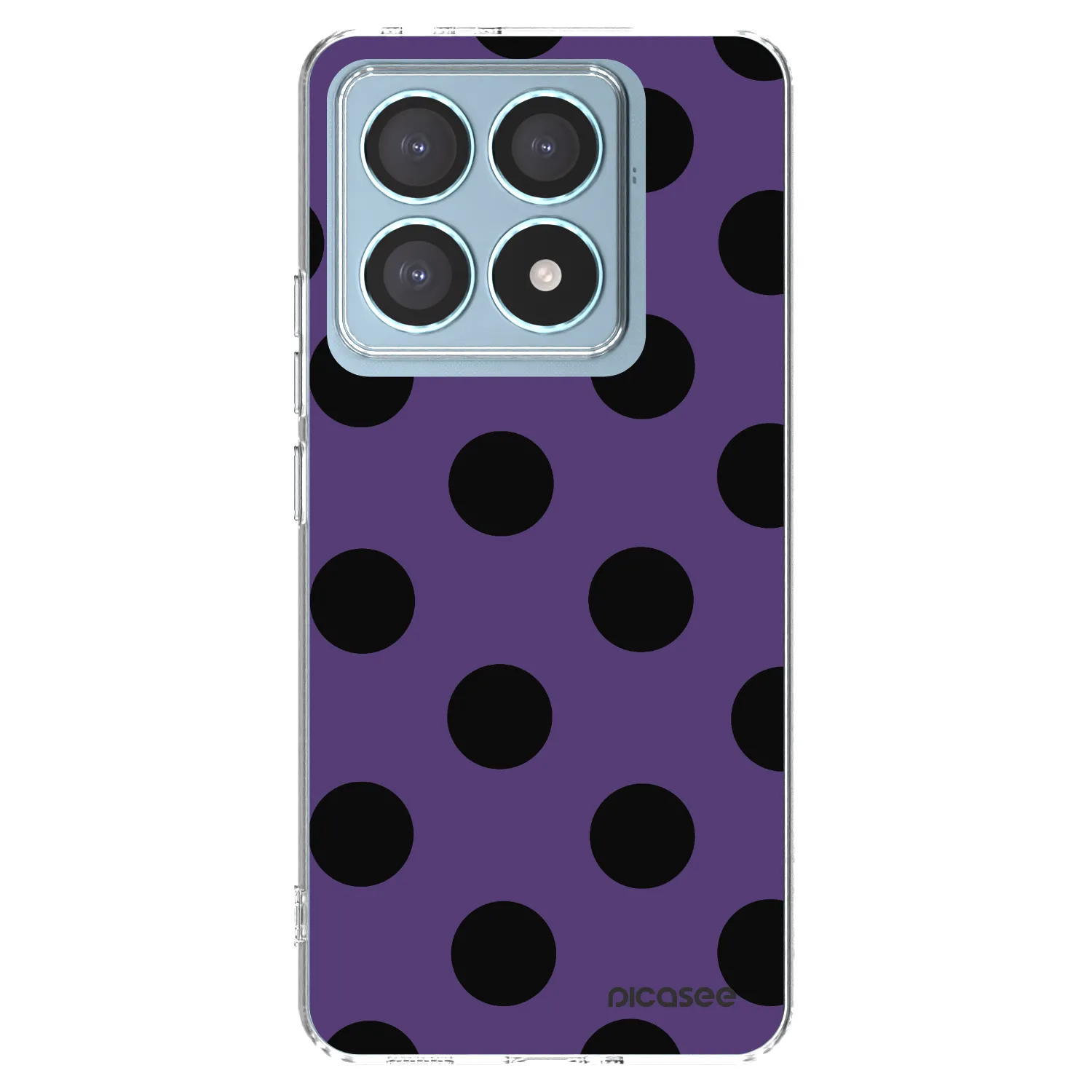 Picasee silikónový prehľadný obal pre Xiaomi 14T Pro - Big flickers 2