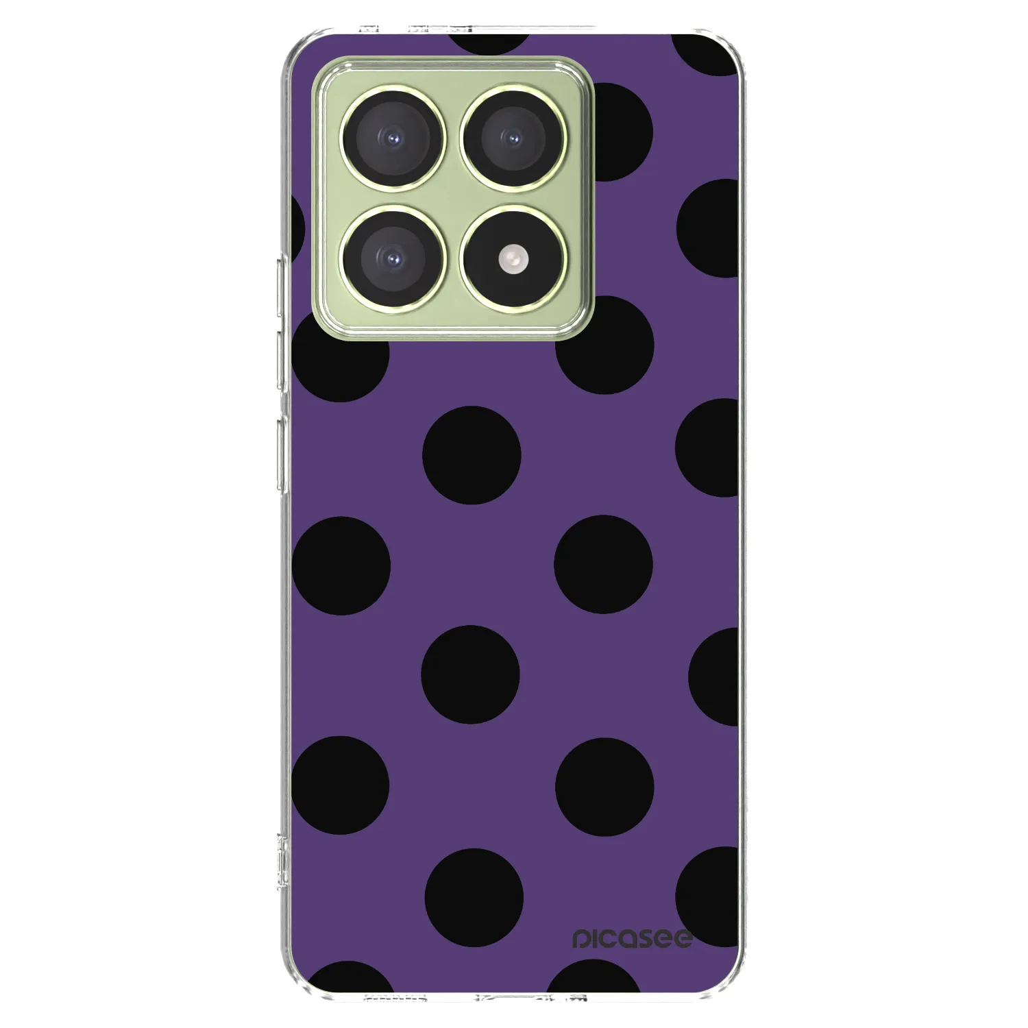 Picasee silikónový prehľadný obal pre Xiaomi 14T - Big flickers 2